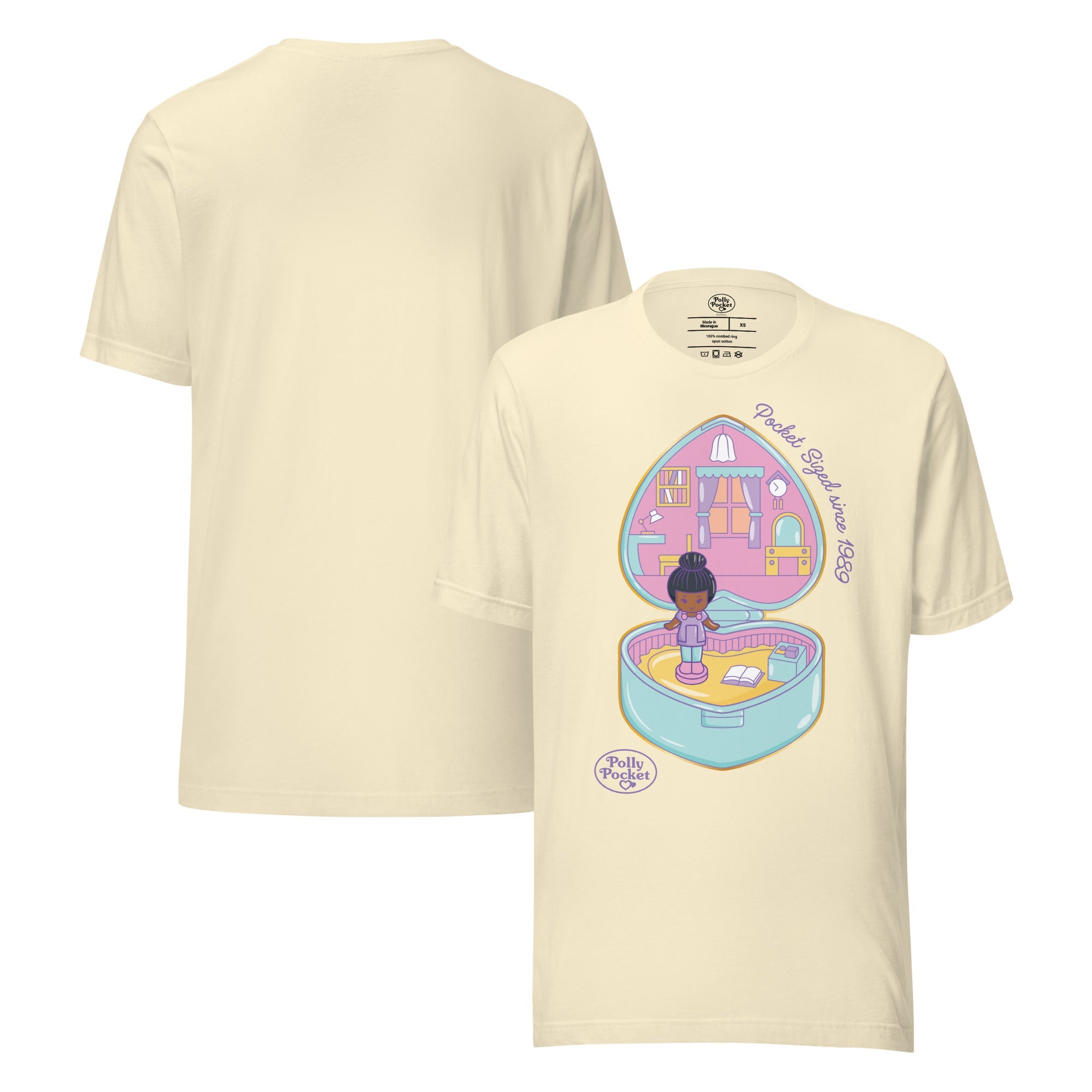 Polly Pocket Sized Since 1989 Yellow T-Shirt