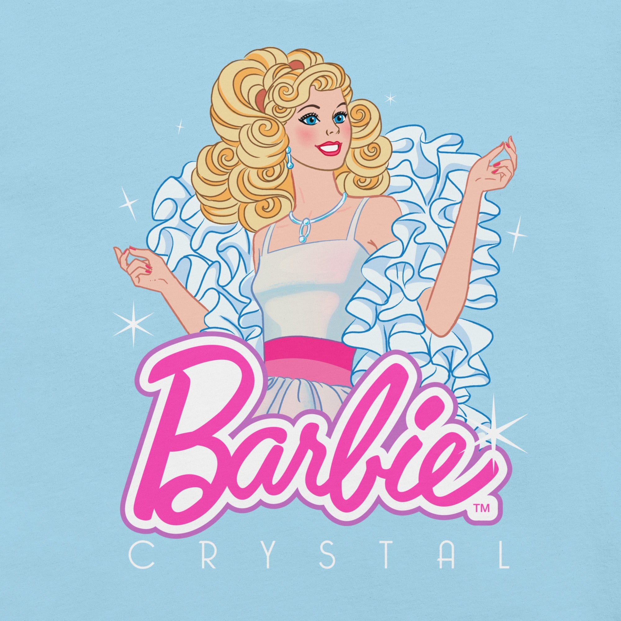 Barbie 1980's Crystal Blue T-Shirt