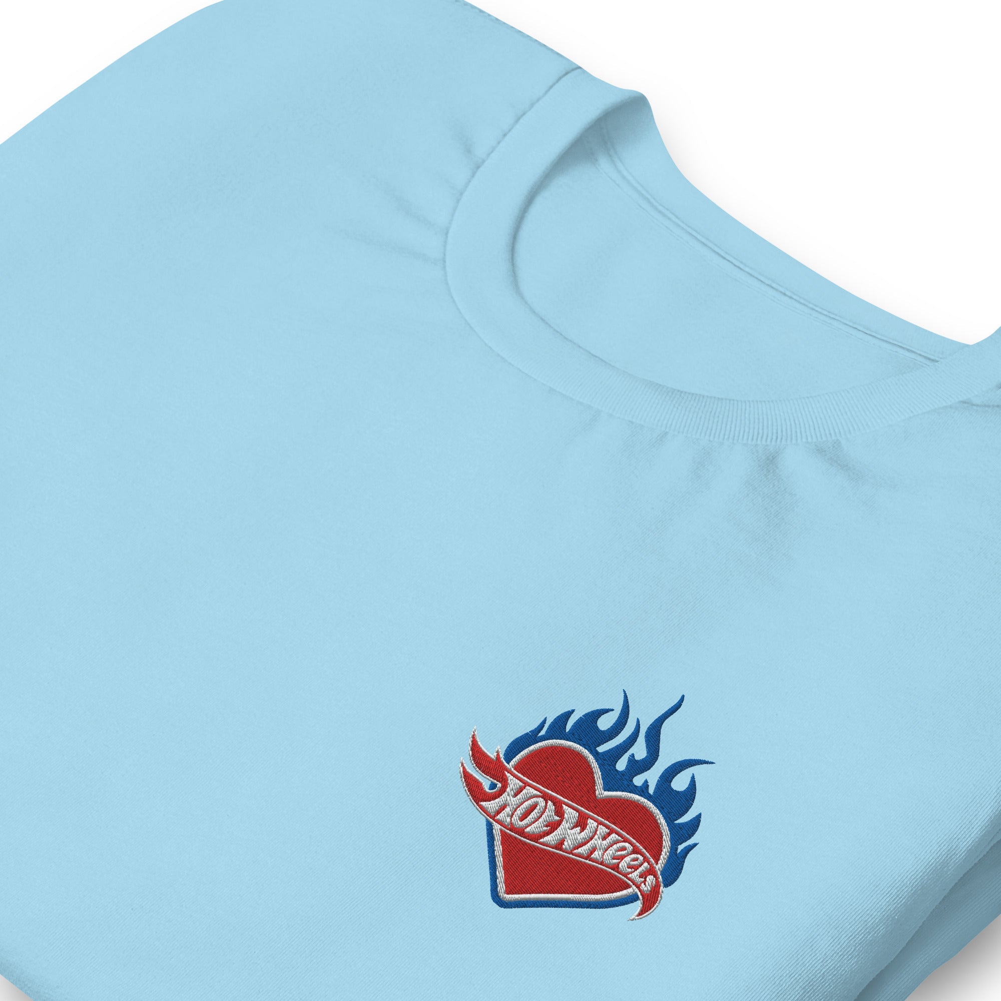 Hot Wheels Embroidered Heart T-Shirt