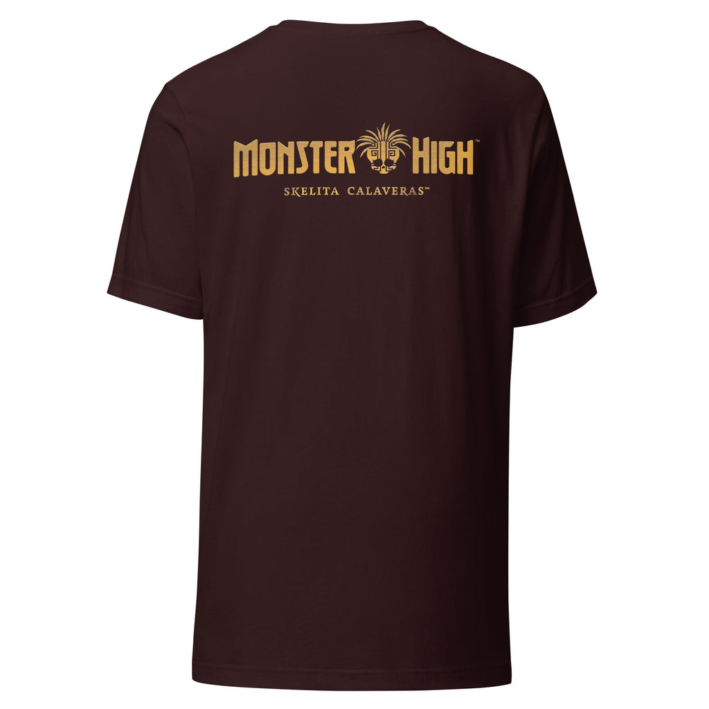 Monster High Skelita Día de Muertos Embroidered Oxblood T-Shirt