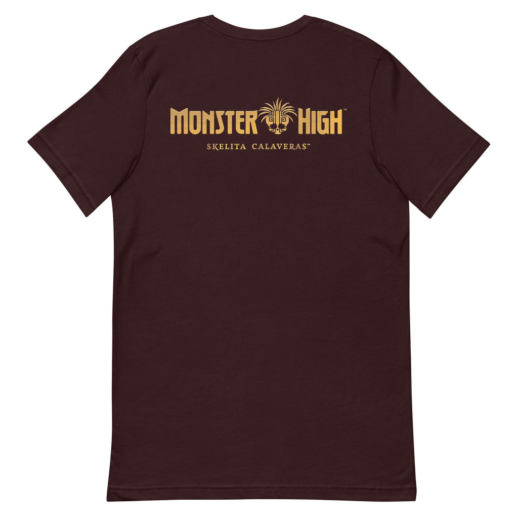 Monster High Skelita Día de Muertos Embroidered Oxblood T-Shirt