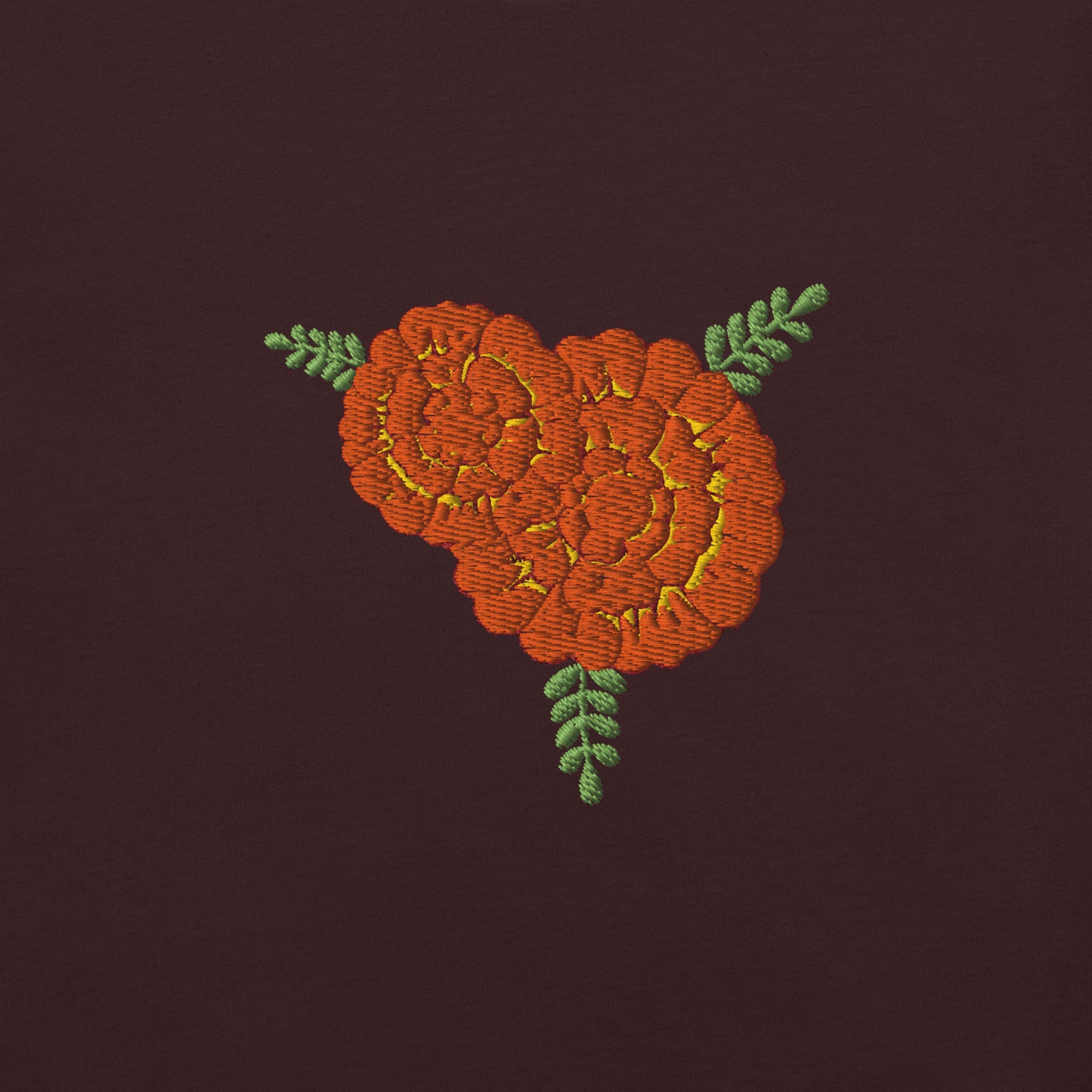 Barbie Día de Muertos Ken Embroidered Oxblood T-Shirt
