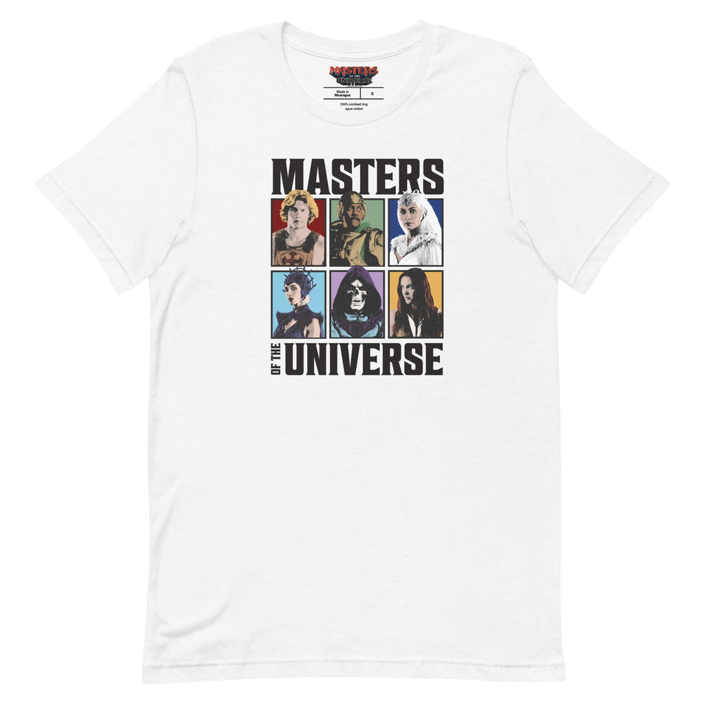 Masters of the Universe Movie Characters White T-shirt