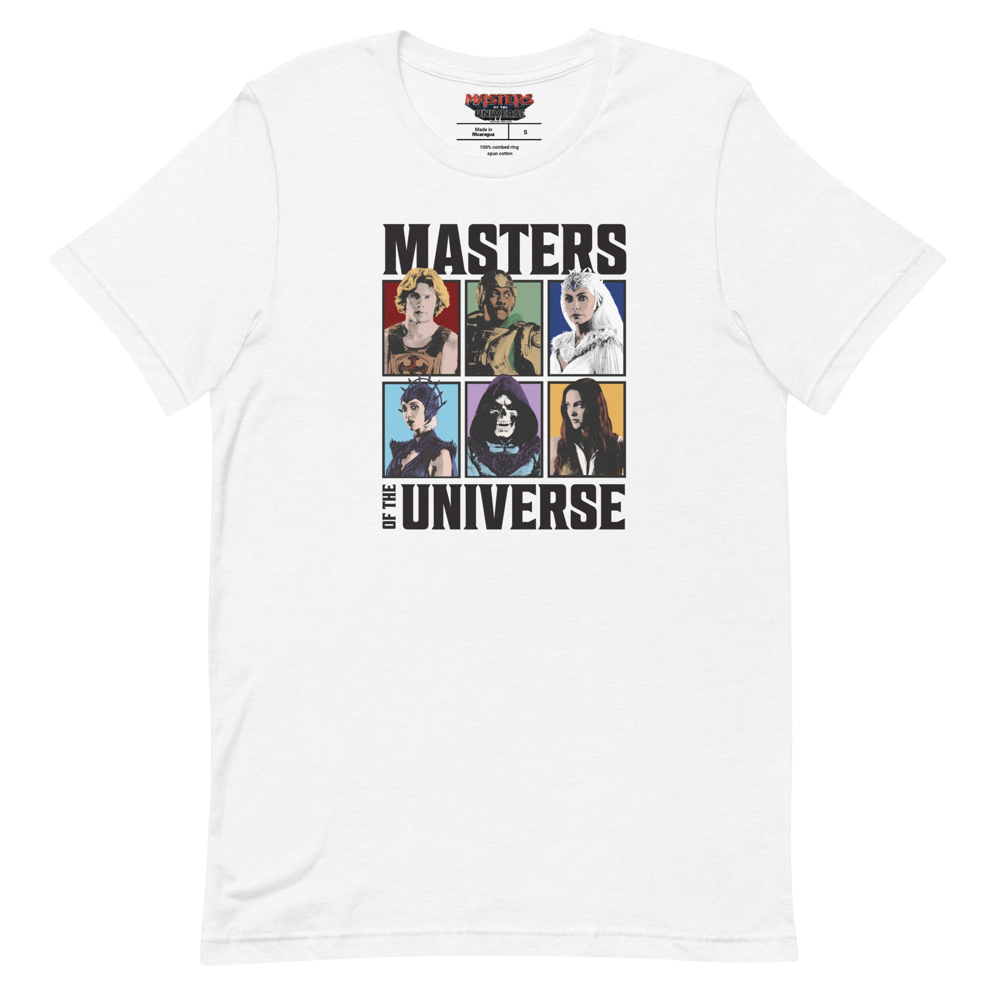 Masters of the Universe Movie Characters White T-shirt