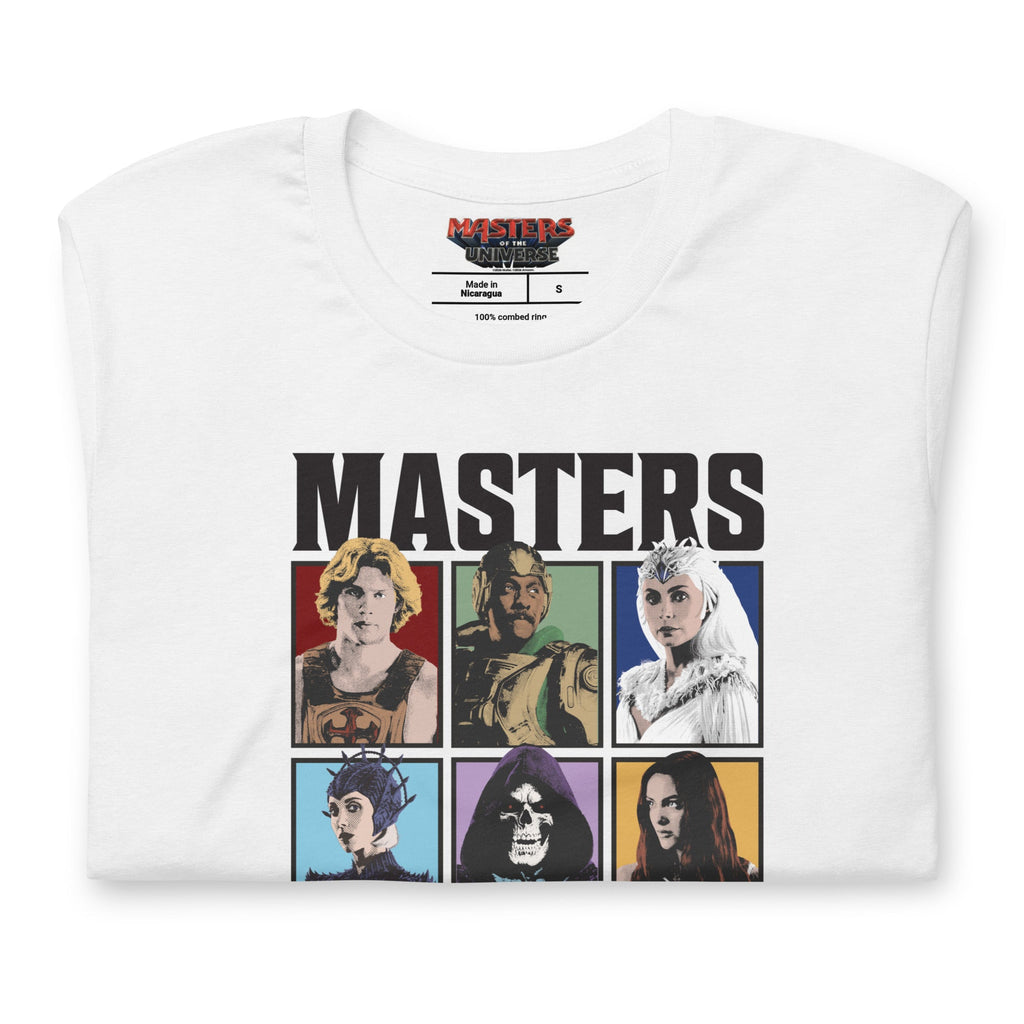 Masters of the Universe Movie Characters White T-shirt