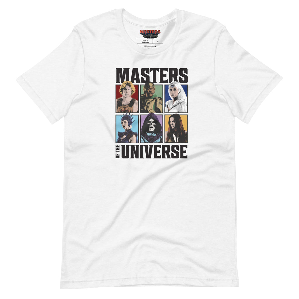 Masters of the Universe Movie Characters White T-shirt