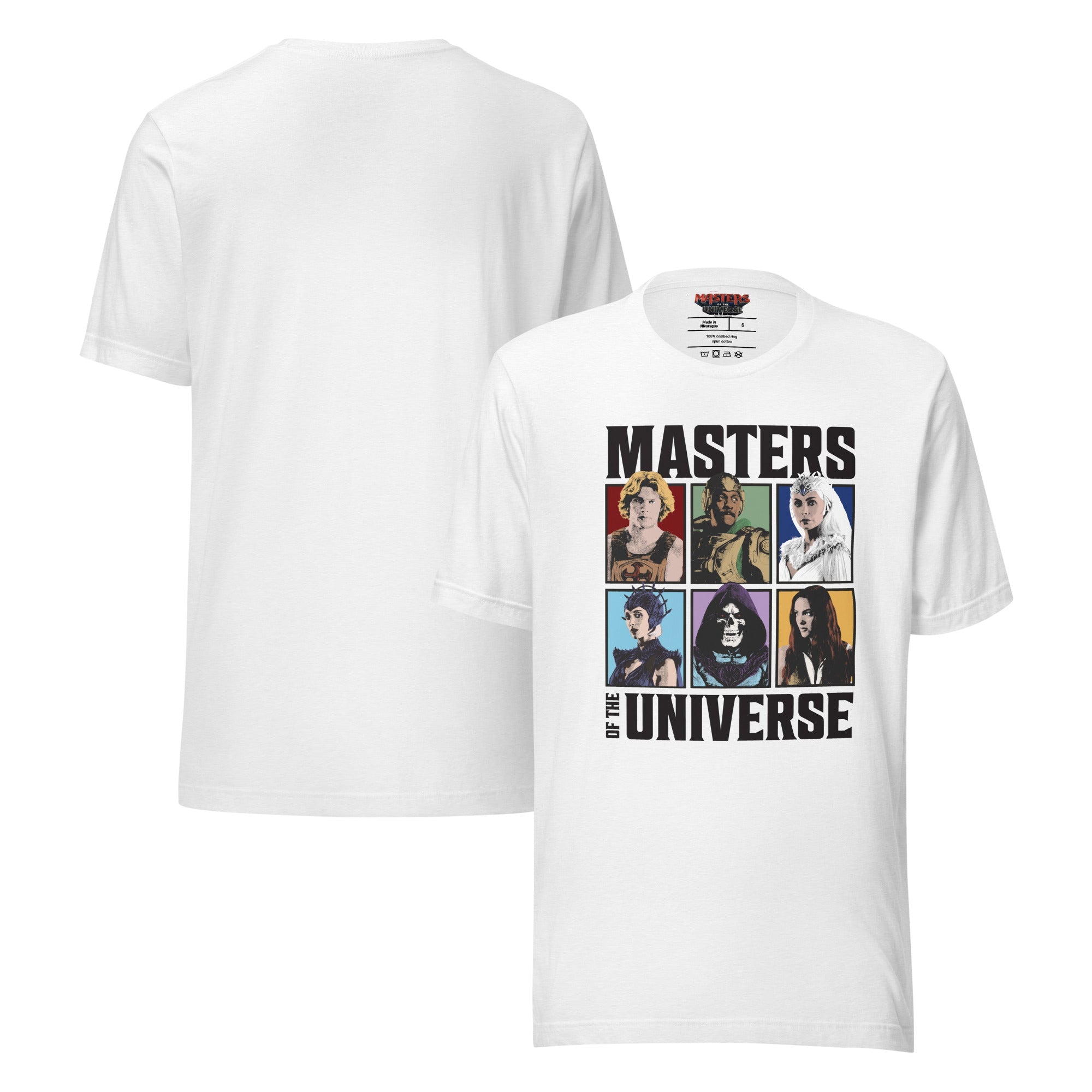 Masters of the Universe Movie Characters White T-shirt