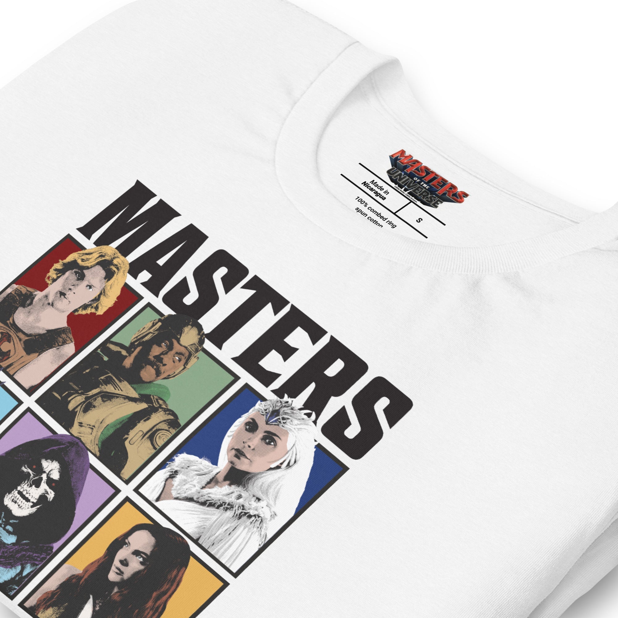 Masters of the Universe Movie Characters White T-shirt