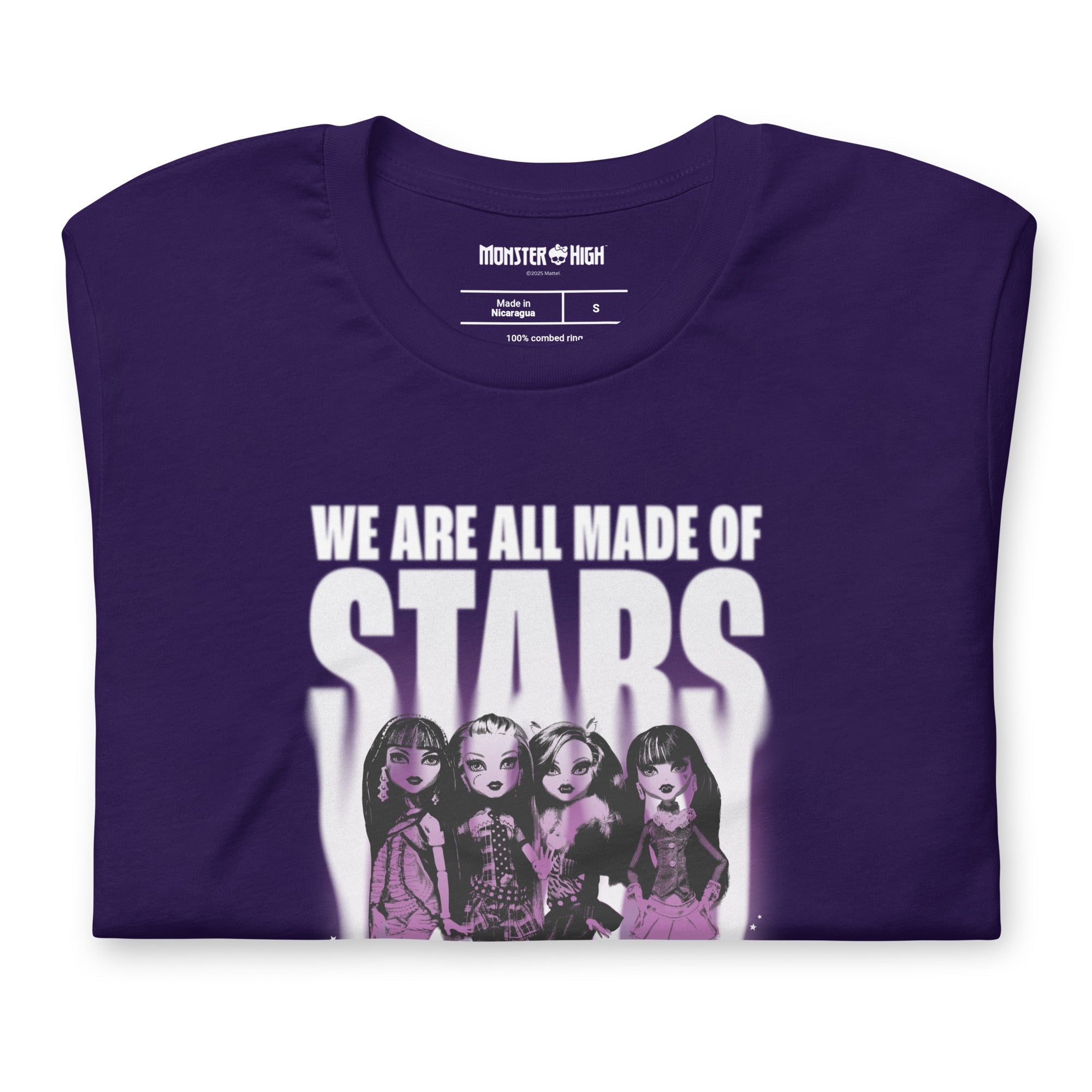 Monster High Made of Stars Purple T-Shirt