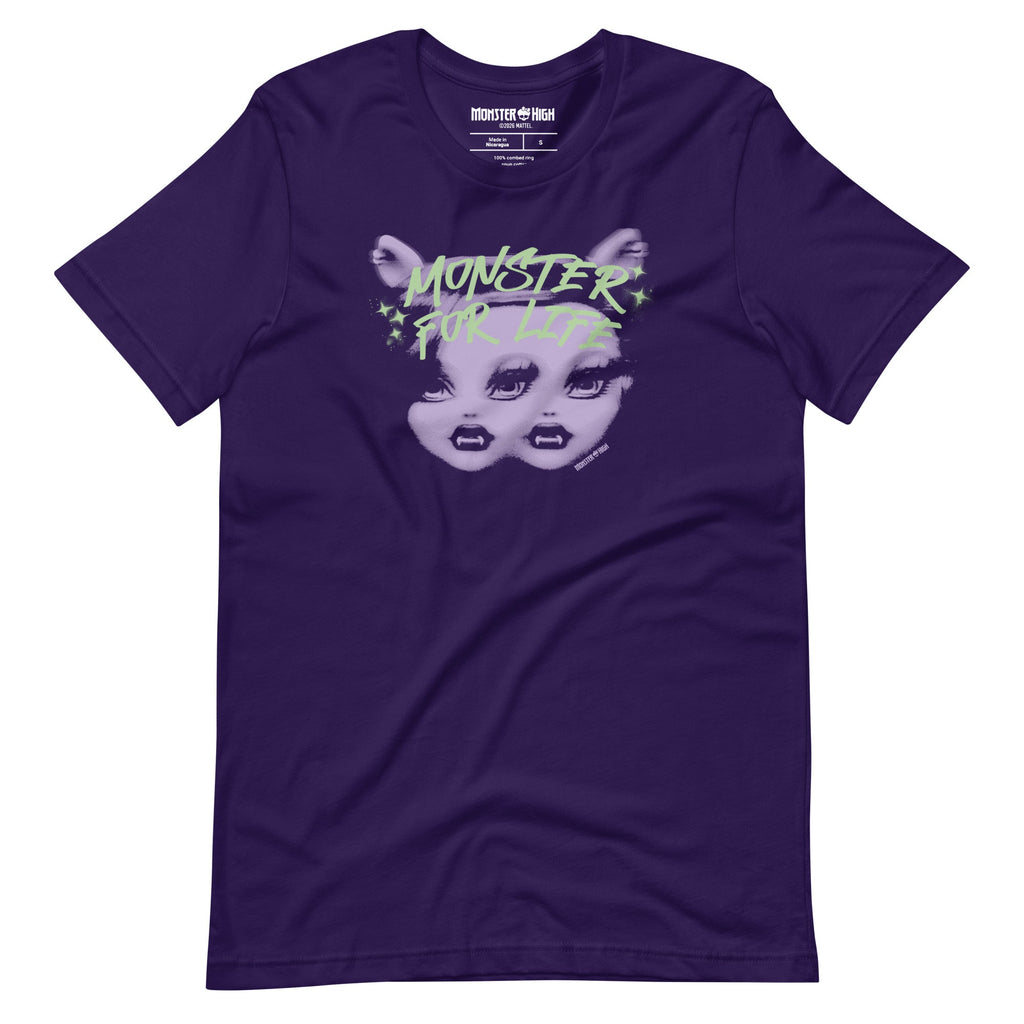 Monster High Monster for Life Purple T-shirt