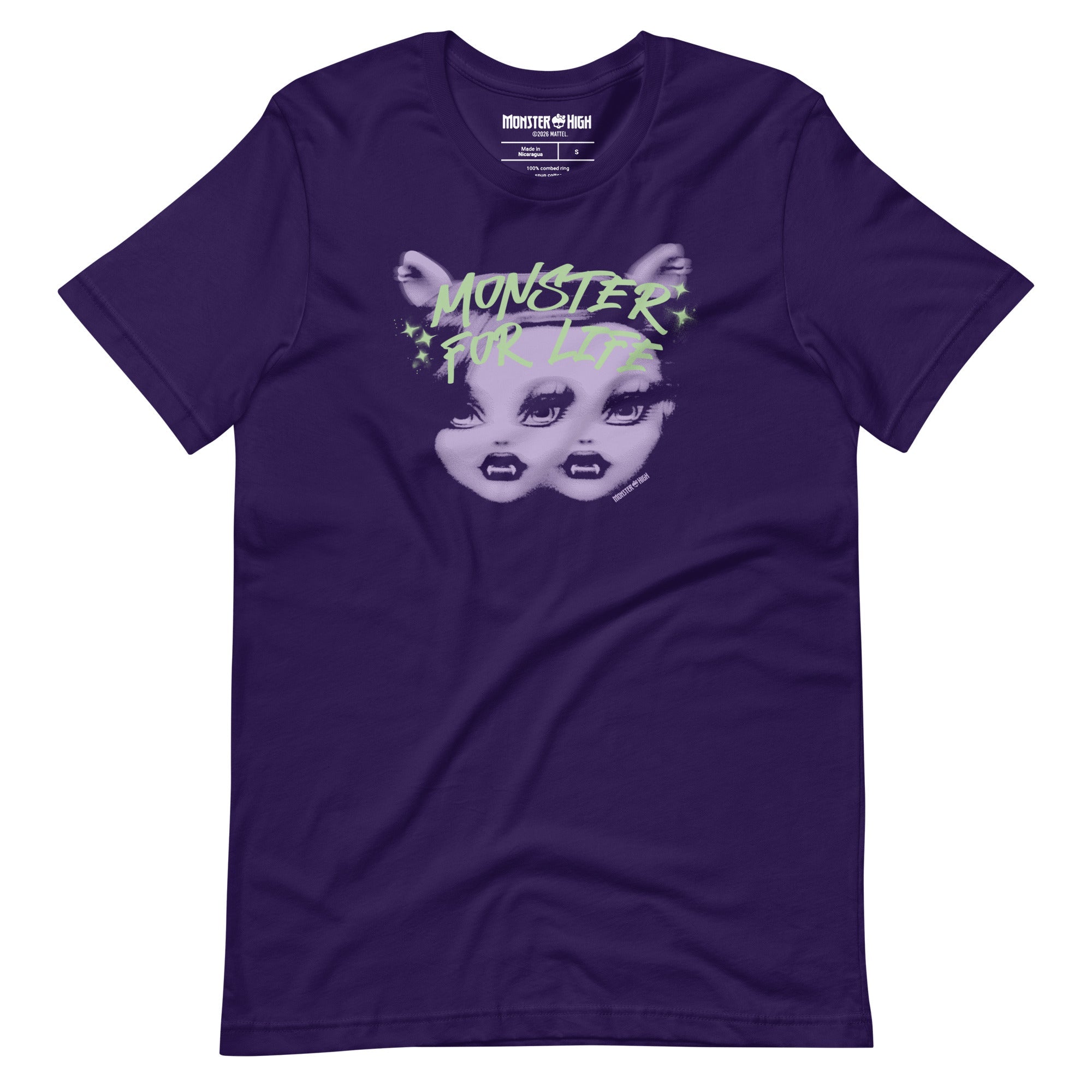 Monster High Monster for Life Purple T-shirt