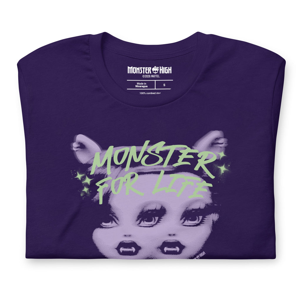 Monster High Monster for Life Purple T-shirt