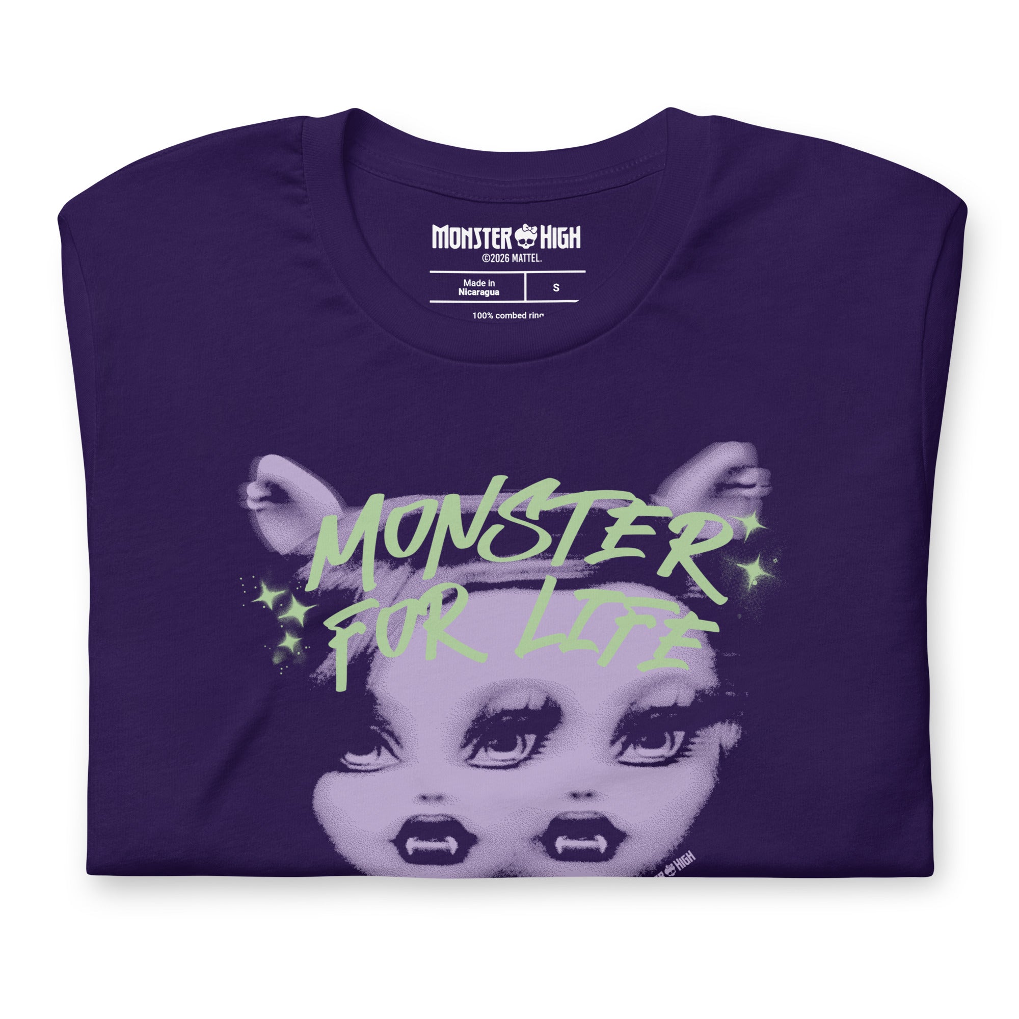 Monster High Monster for Life Purple T-shirt