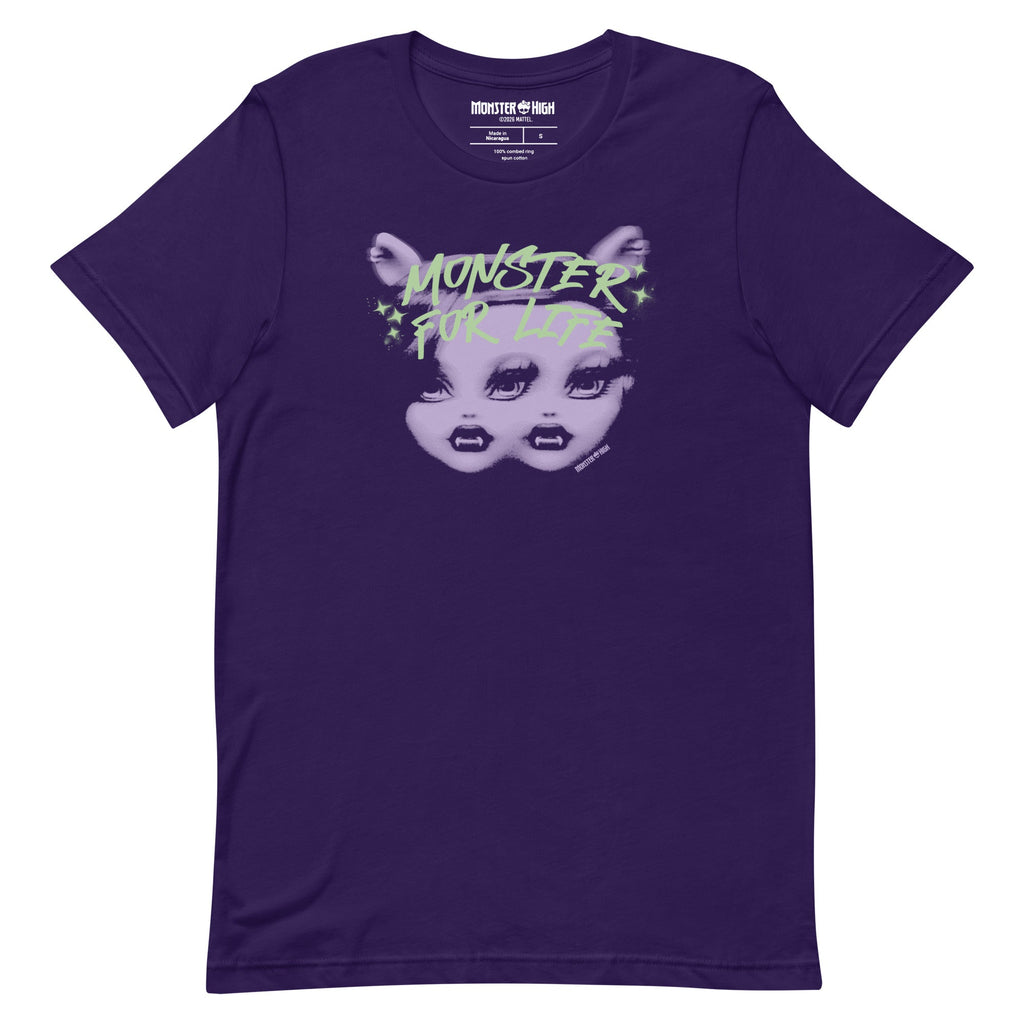 Monster High Monster for Life Purple T-shirt