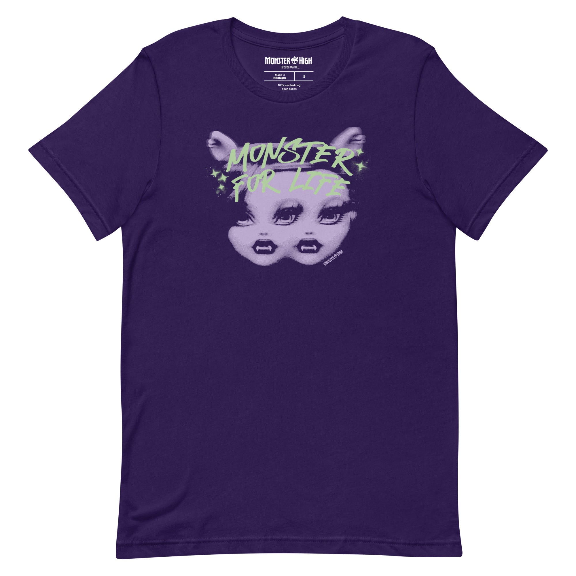 Monster High Monster for Life Purple T-shirt