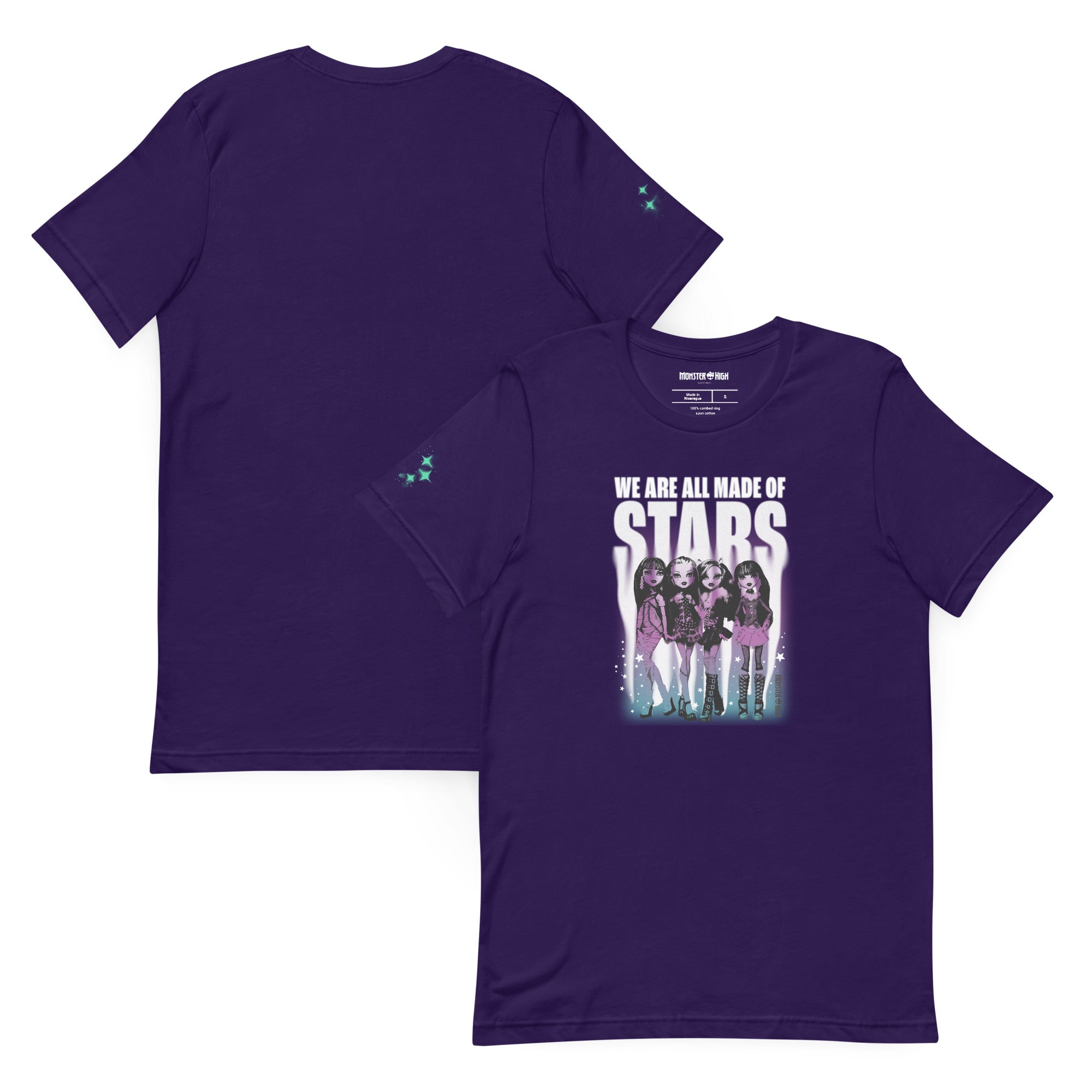 Monster High Made of Stars Purple T-Shirt