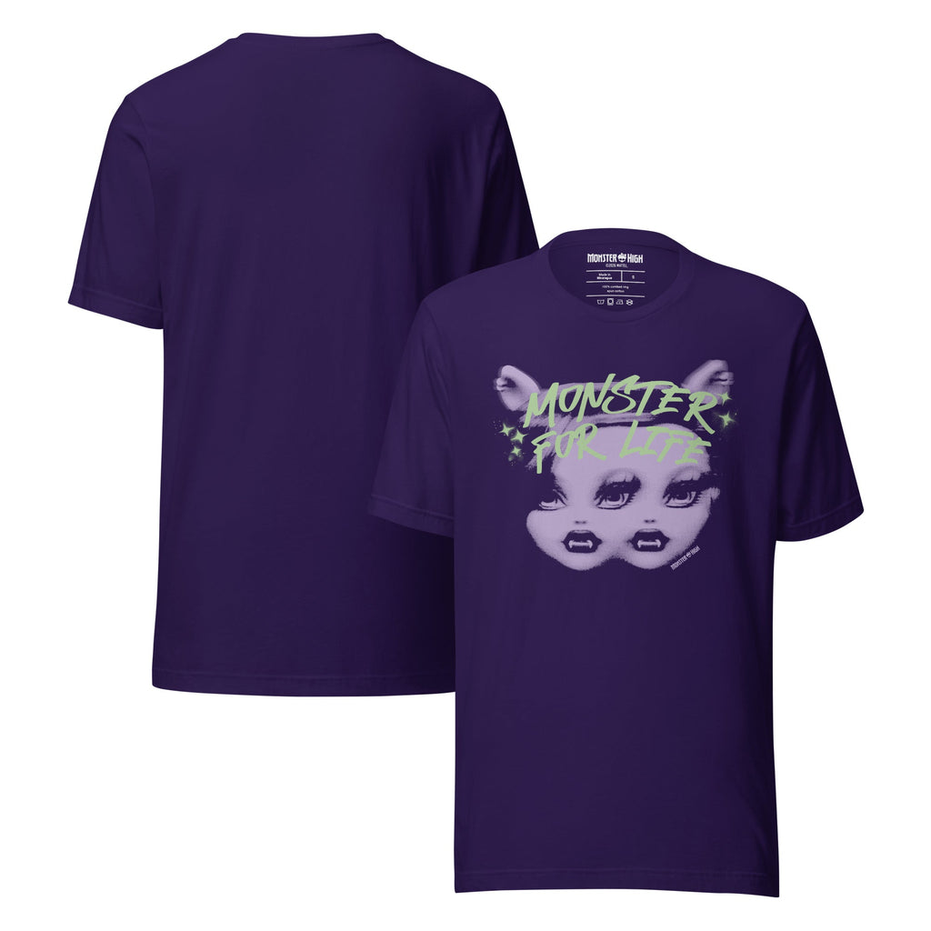 Monster High Monster for Life Purple T-shirt