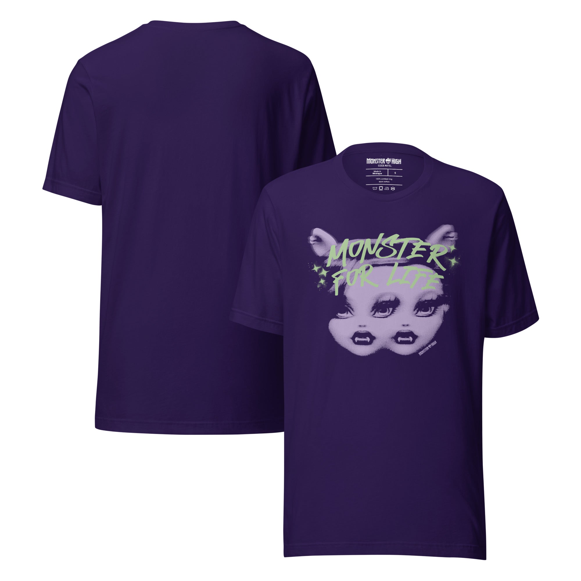 Monster High Monster for Life Purple T-shirt