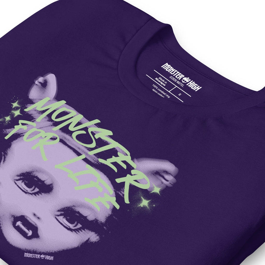 Monster High Monster for Life Purple T-shirt