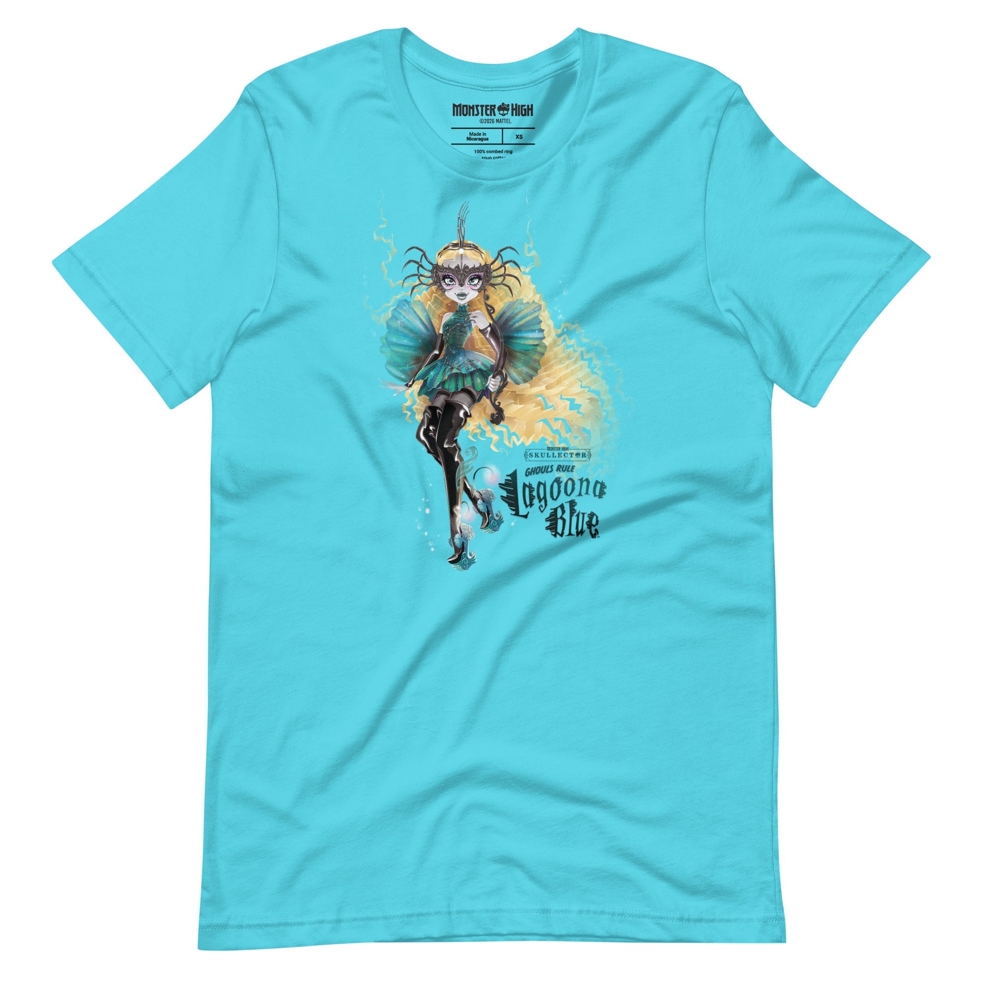 Monster High Lagoona Blue Turquoise T-shirt