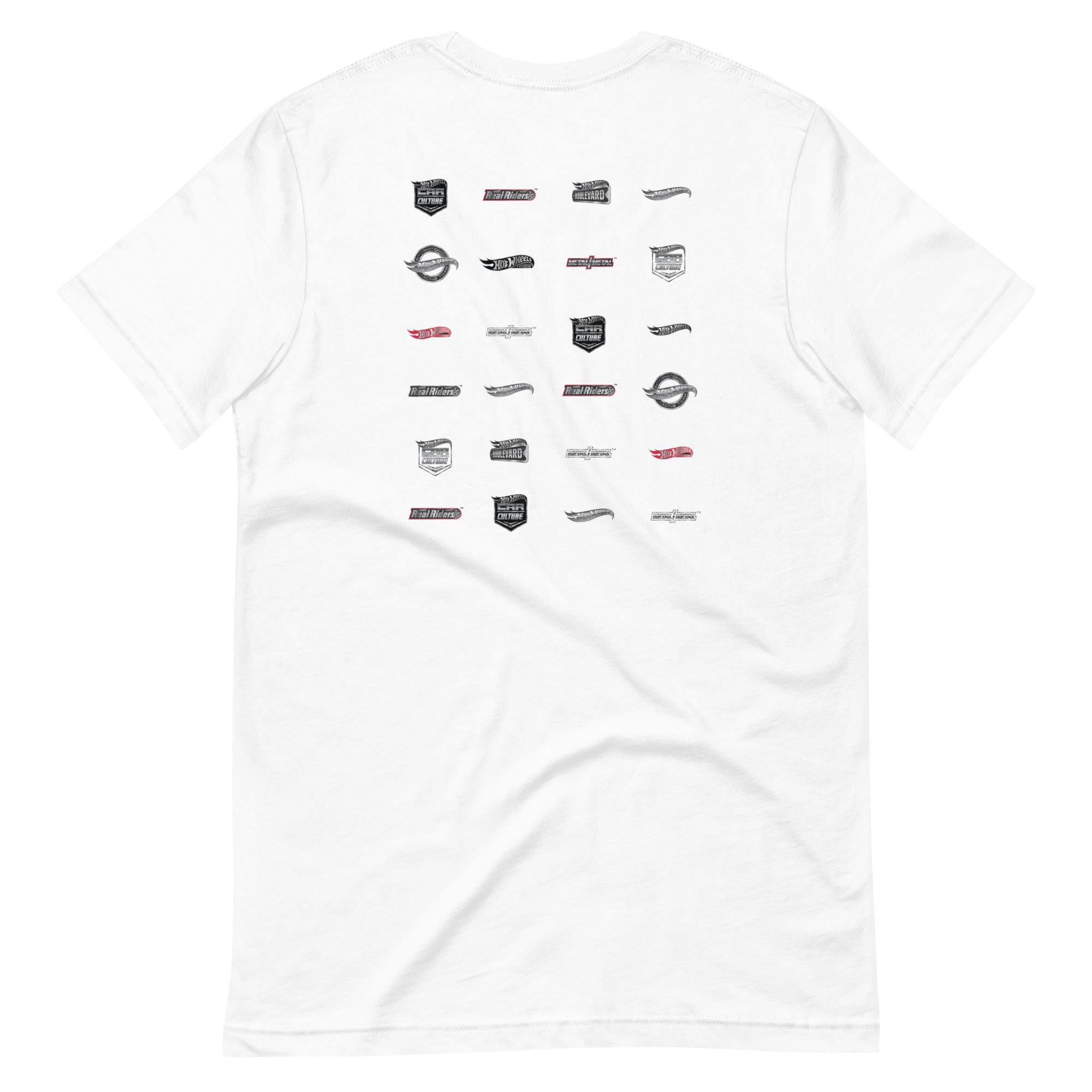 Hot Wheels Logos White T-Shirt