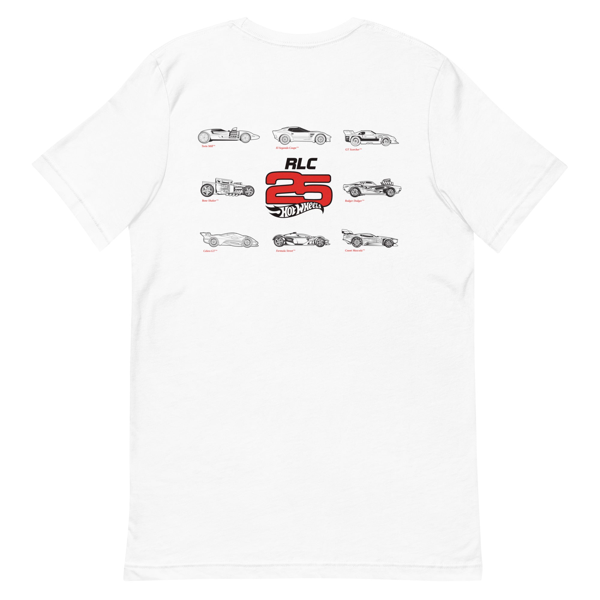 Hot Wheels 2025 RLC Membership White T-Shirt