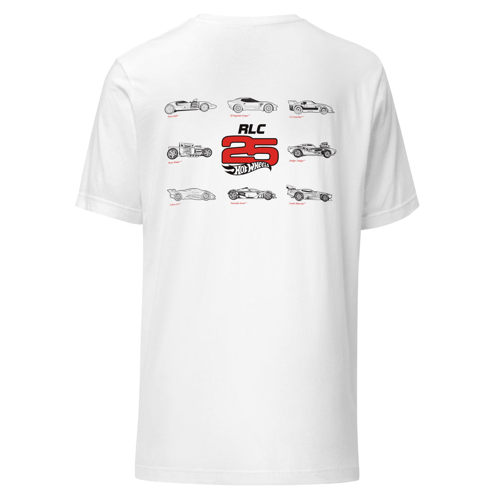 Hot Wheels 2025 RLC Membership White T-Shirt