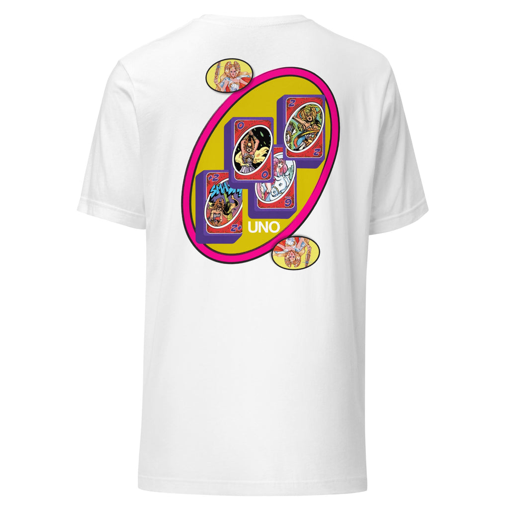 UNO Masters of the Universe She-Ra Princess Power White T-Shirt
