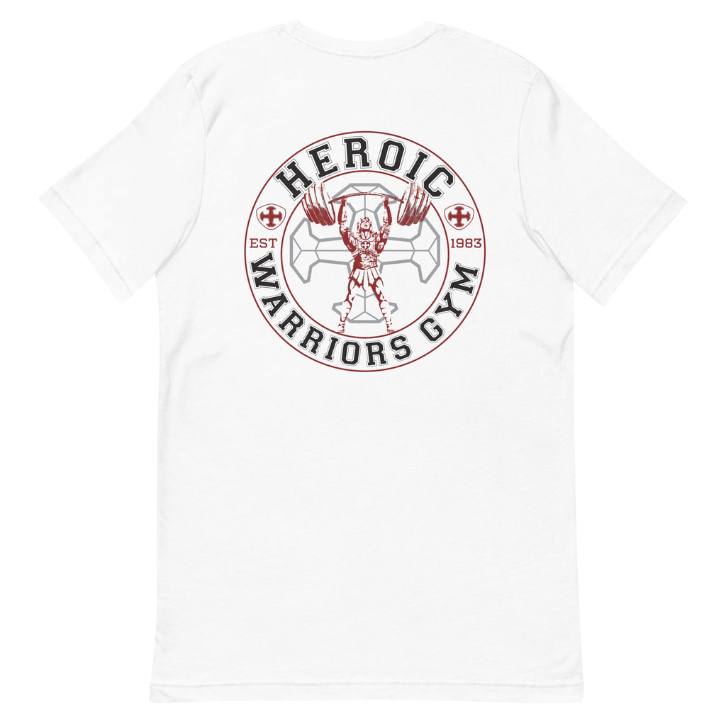 Masters of the Universe Movie Heroic Warriors Gym White T-shirt