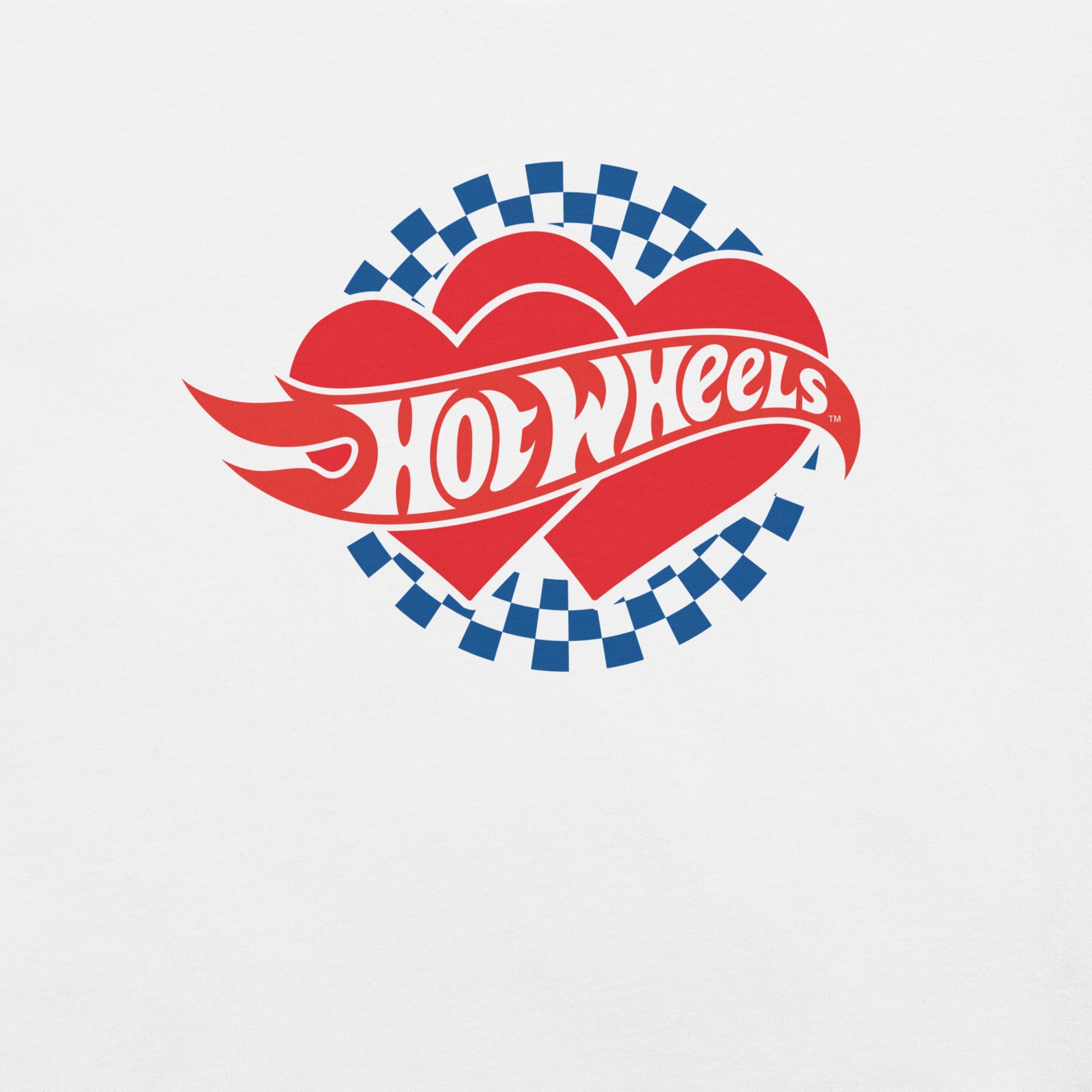 Hot Wheels Checkered Hearts T-Shirt