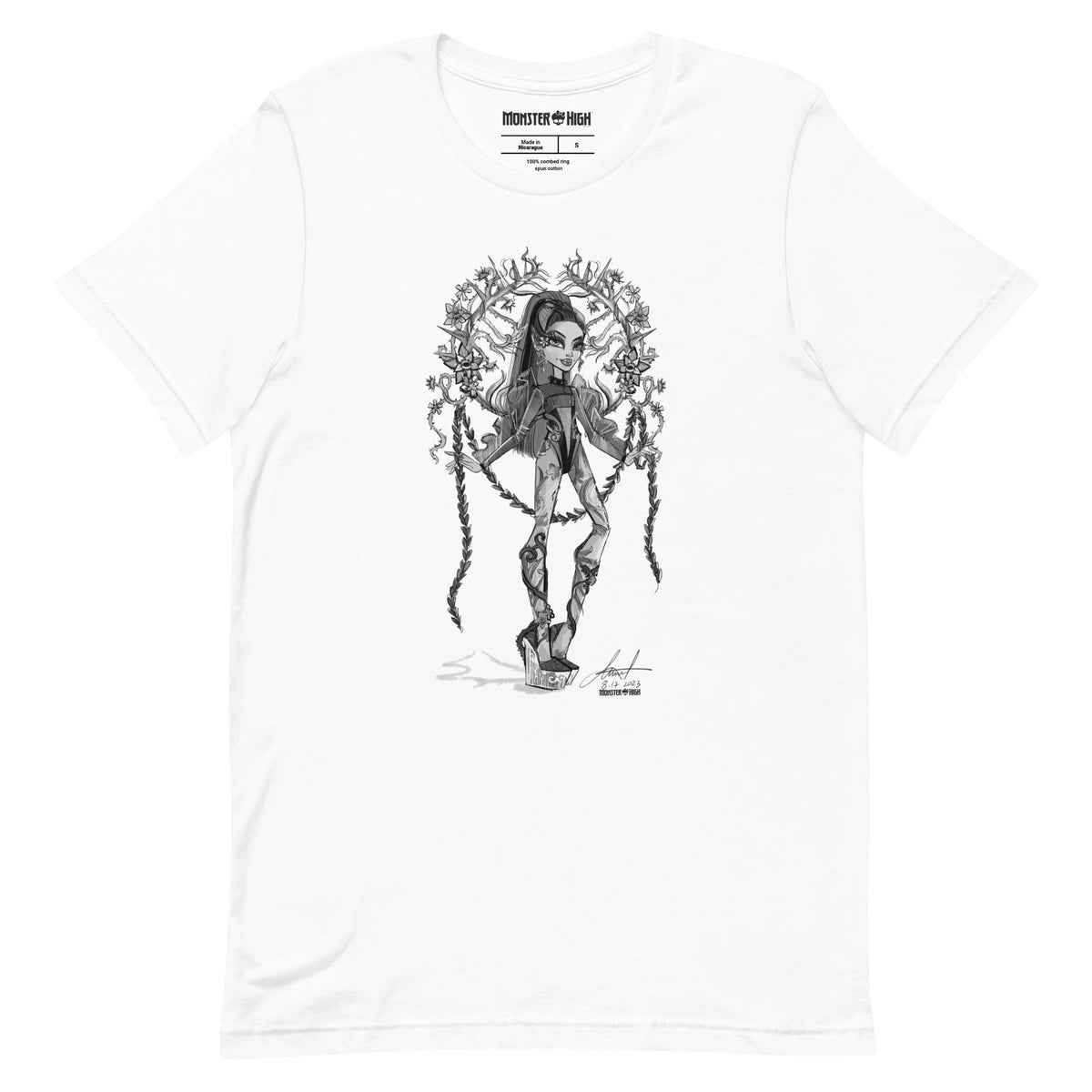 Monster High Venus McFlytrap White T-Shirt