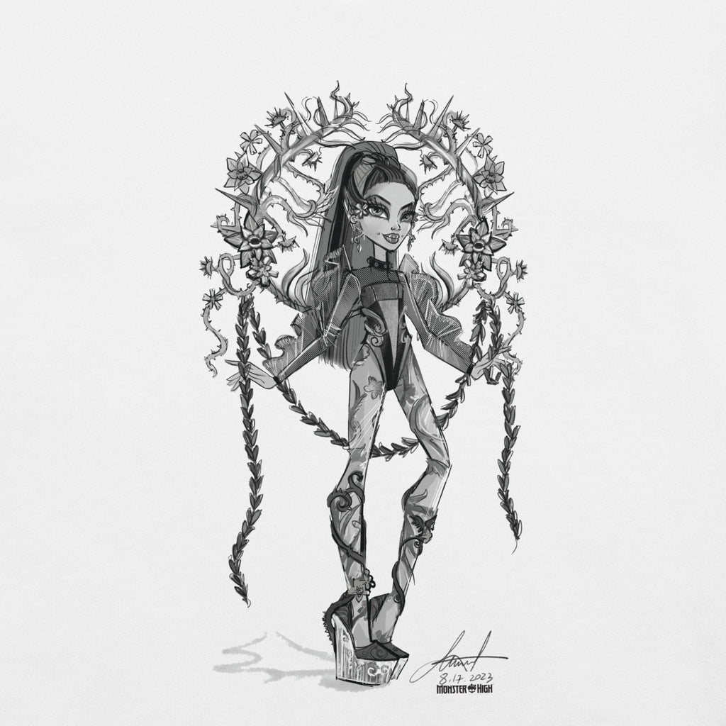 Monster High Venus McFlytrap White T-Shirt