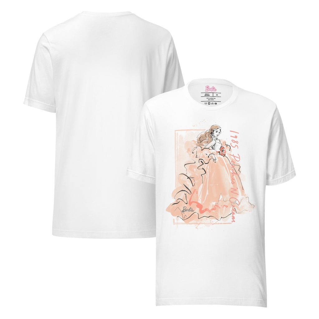 Barbie Peaches 'n Cream White T-Shirt
