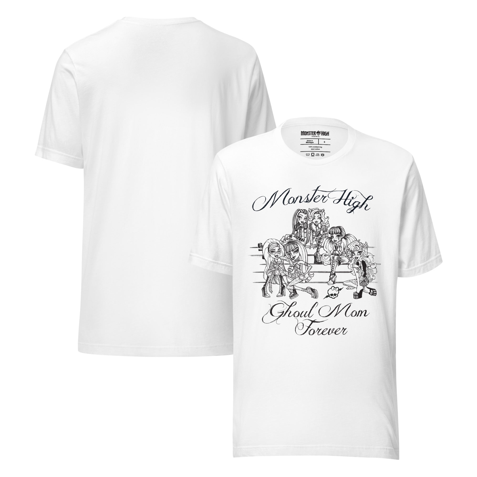 Monster High Ghoul Mom Forever White T-shirt