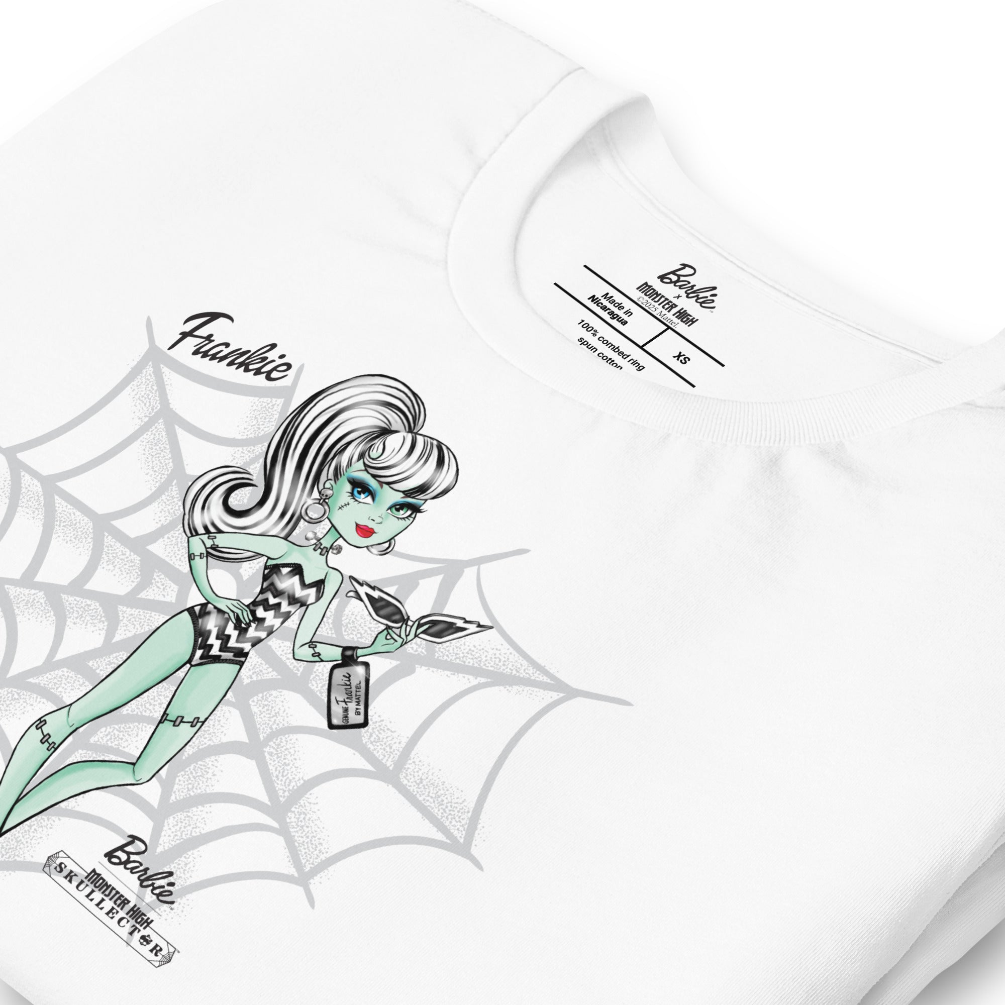 Monster High Barbie Frankie Barbie White T-shirt