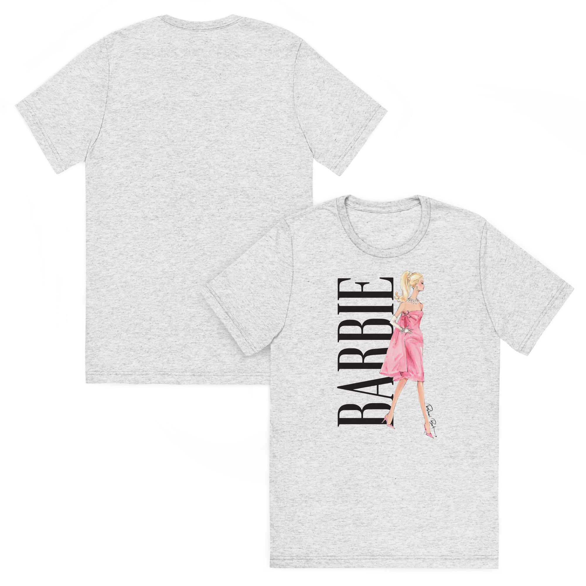 Barbie Artist Series Robert Best Grey T-shirt