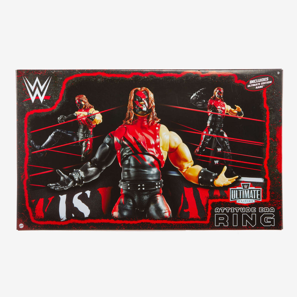 WWE Ultimate Edition Attitude Era Ring and Kane Figure