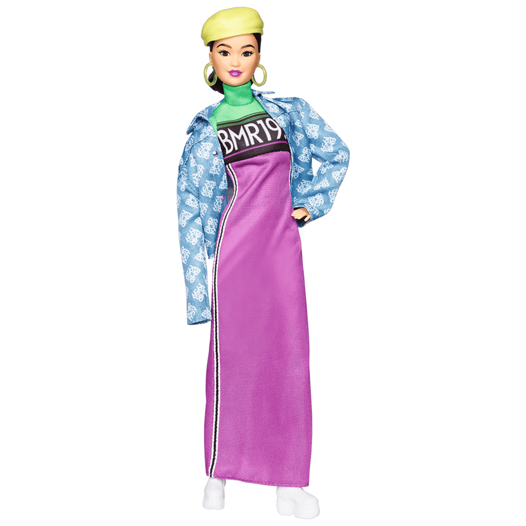 Barbie BMR1959 Doll - Neon Motocross Dress & Oversized Denim Jacket