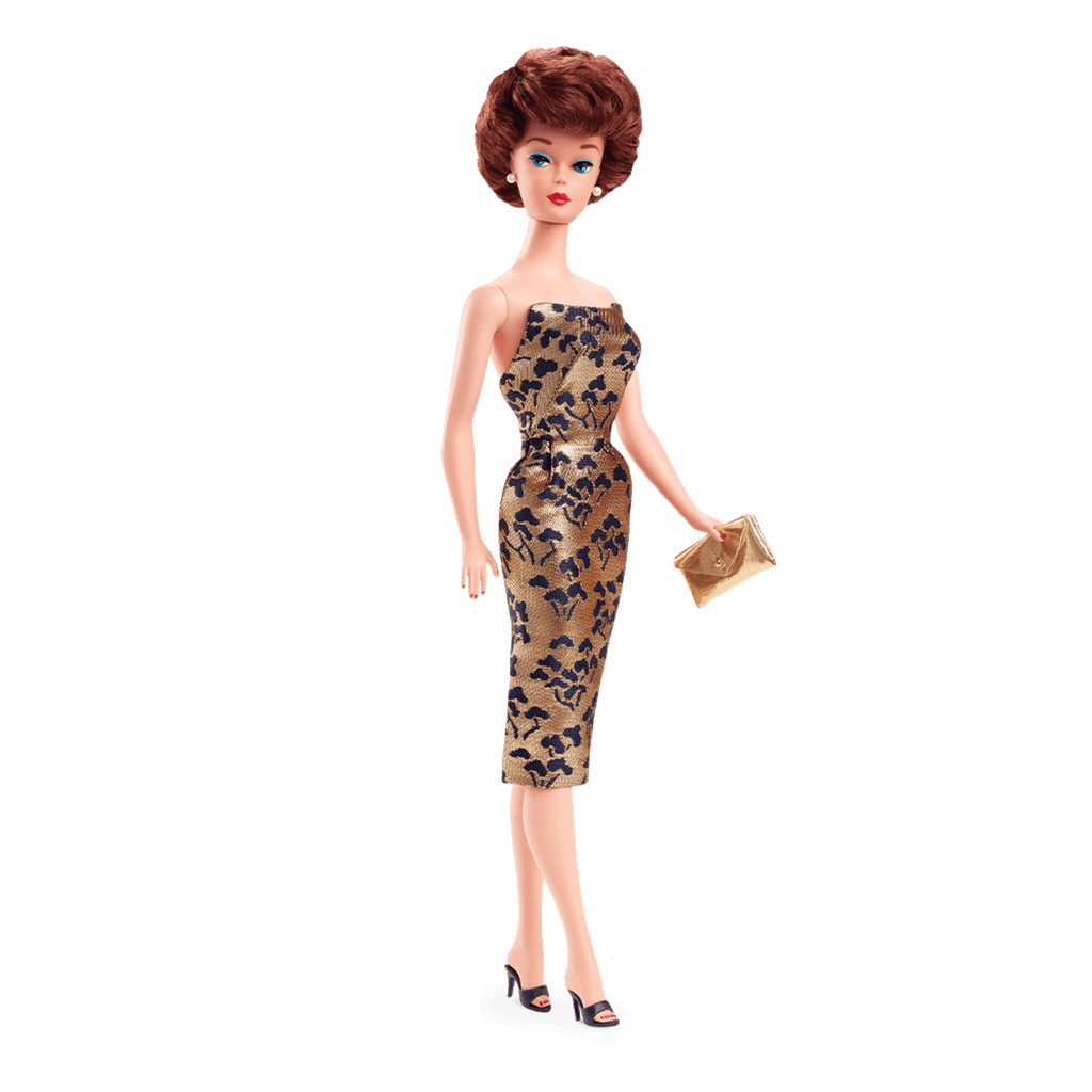 1961 Brownette Bubble Cut Barbie Doll Reproduction