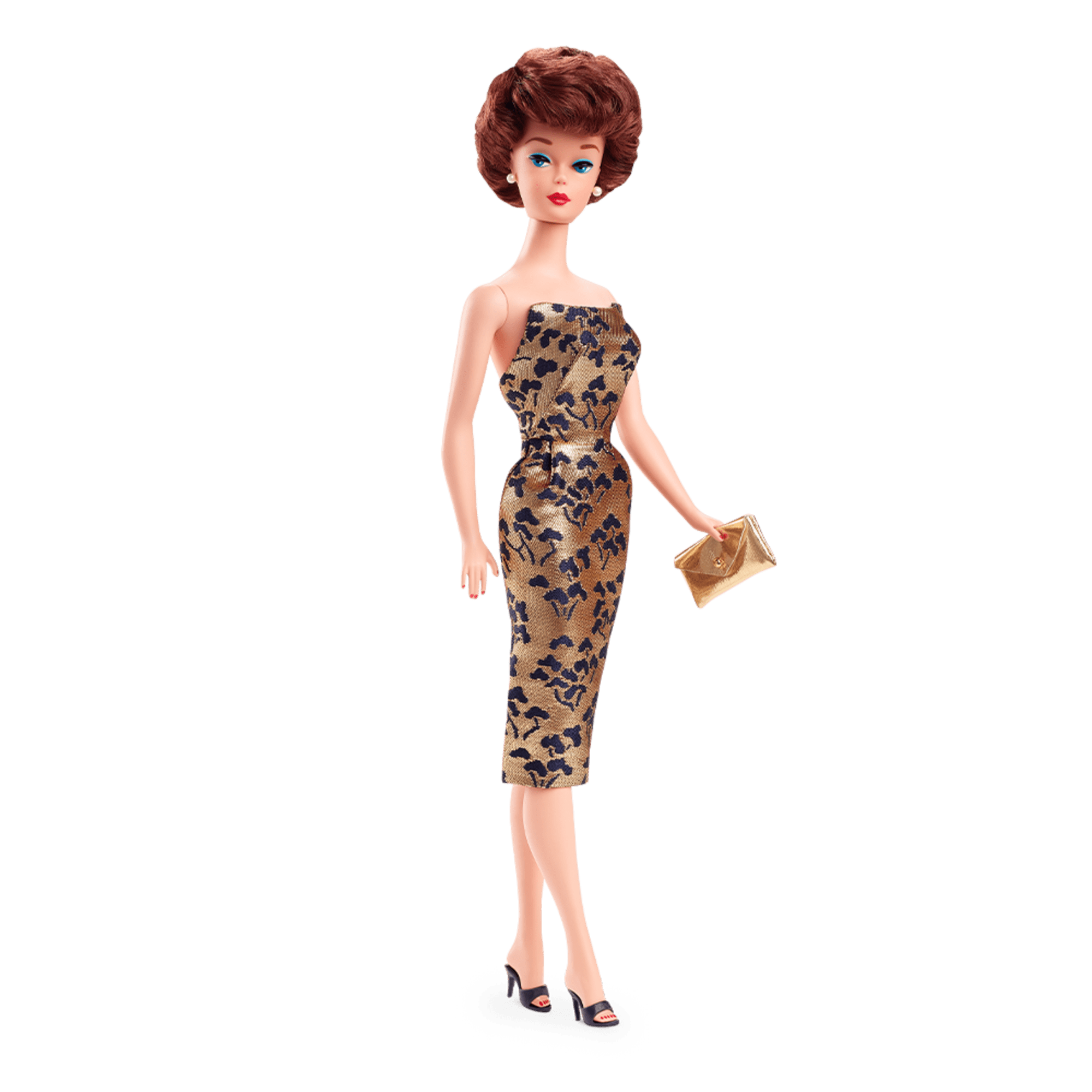 1961 Brownette Bubble Cut Barbie Doll Reproduction