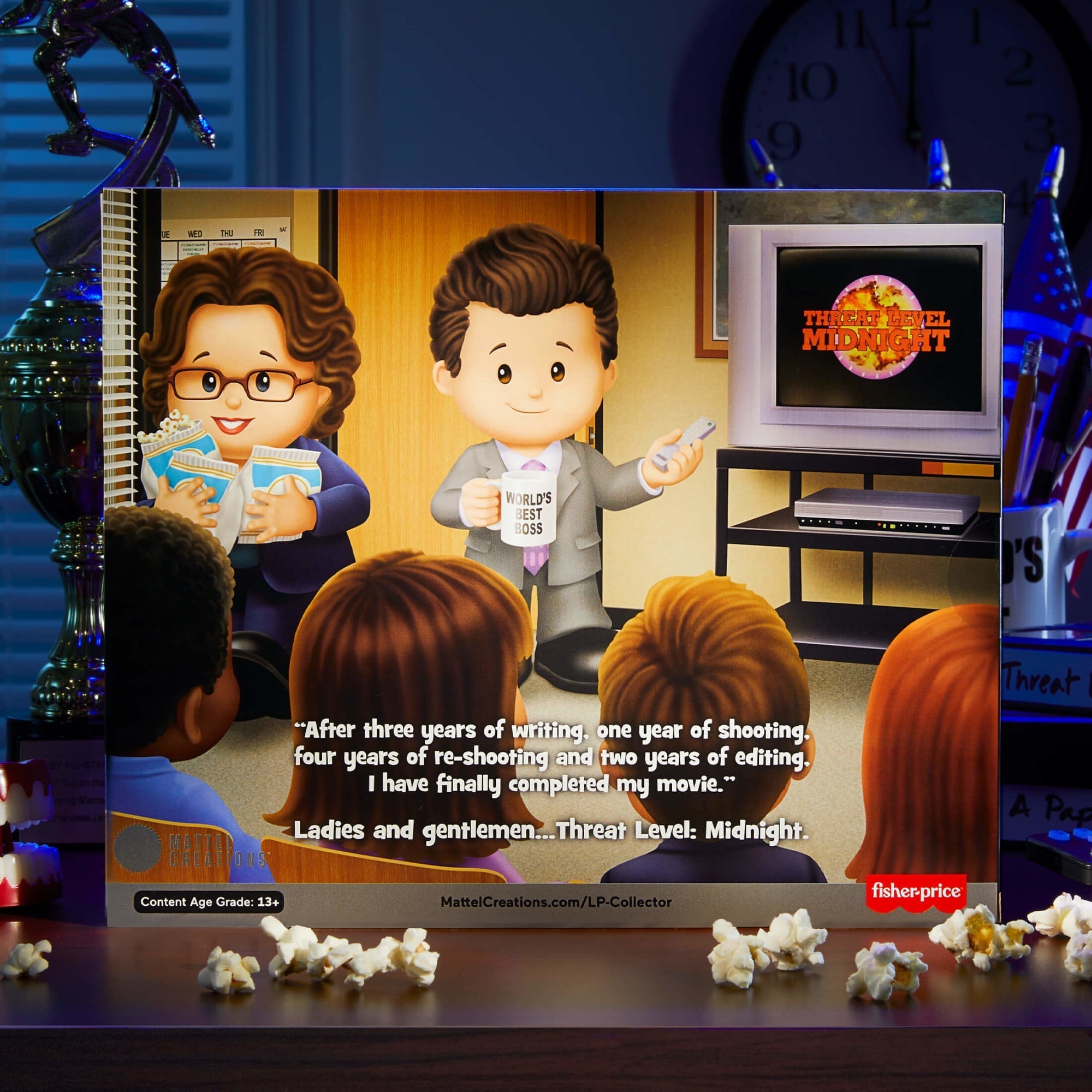 Little People Collector The Office Threat Level Midnight Set