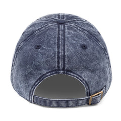 Hot Wheels Checked Logo Blue Denim Dad Hat