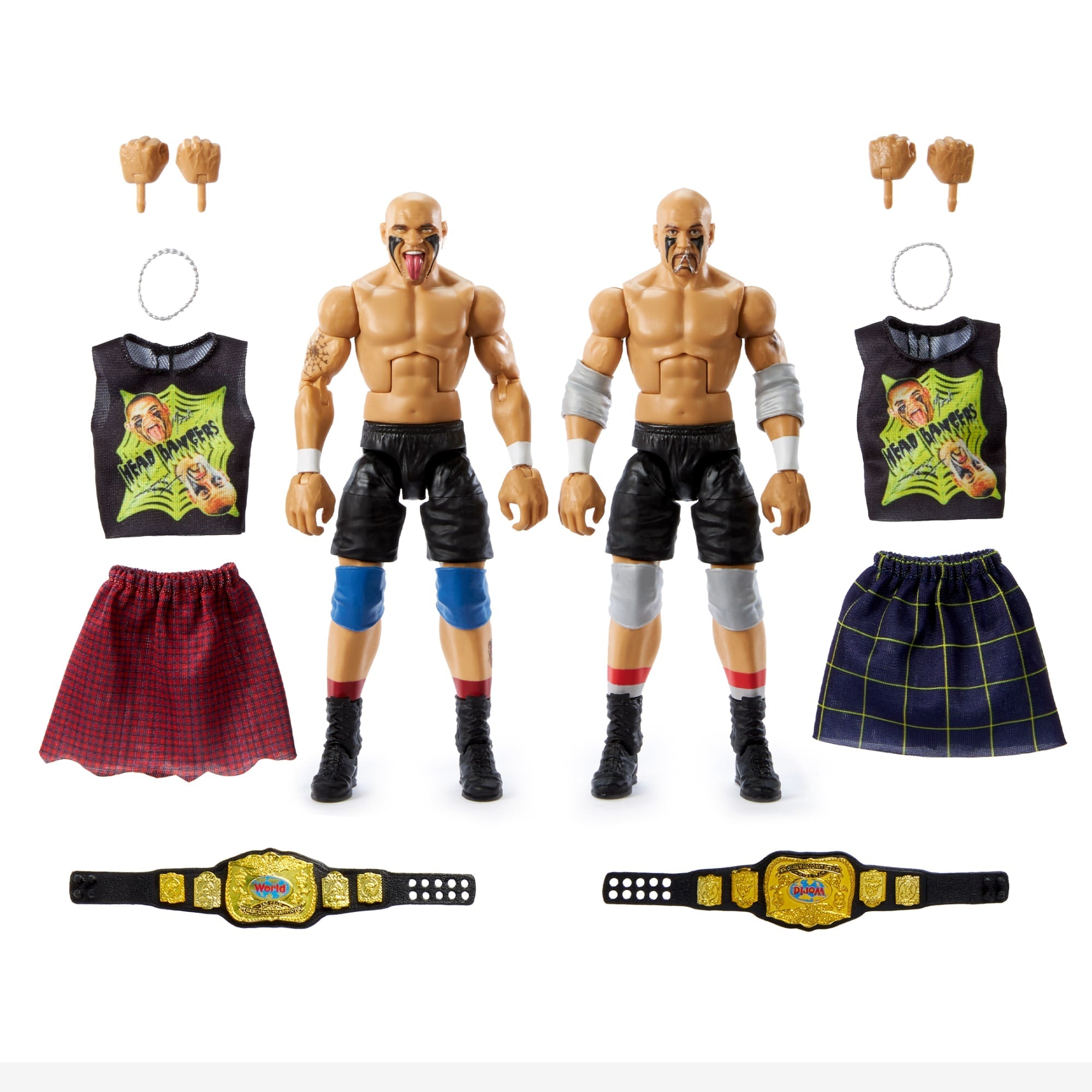 WWE Elite Collection The Headbangers 2-Pack