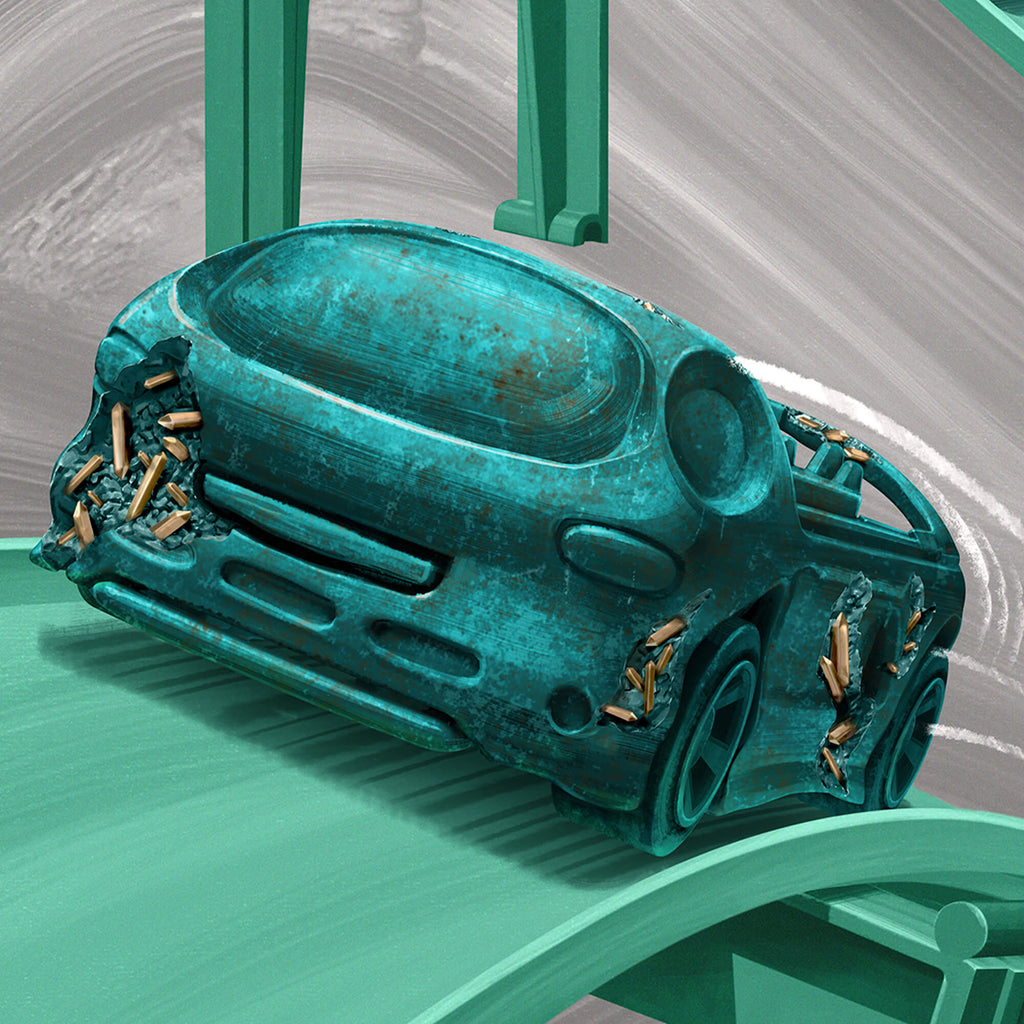 Hot Wheels x Daniel Arsham Legends Archive Lap 2 Poster