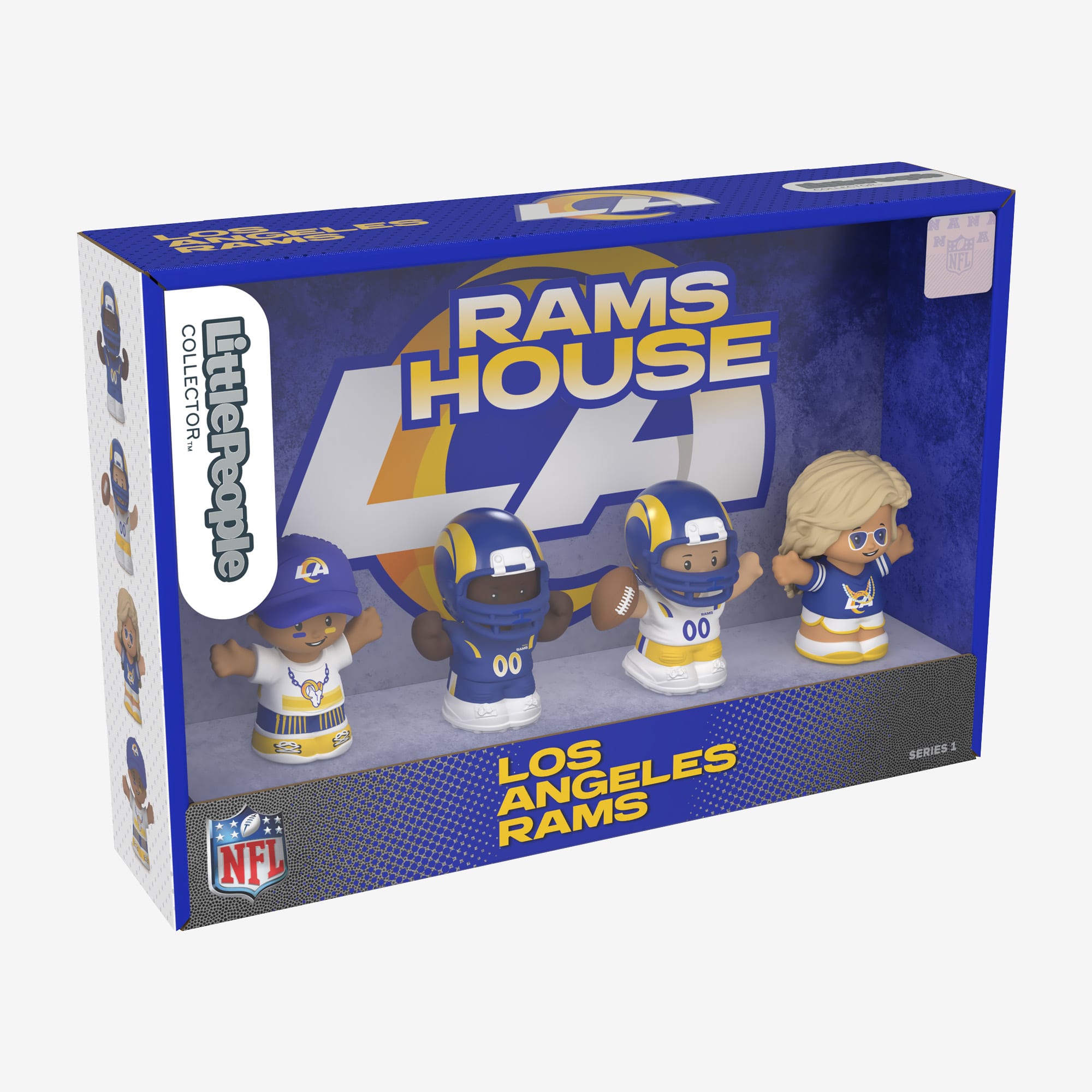 Little People Collector x NFL Los Angeles Rams Set
