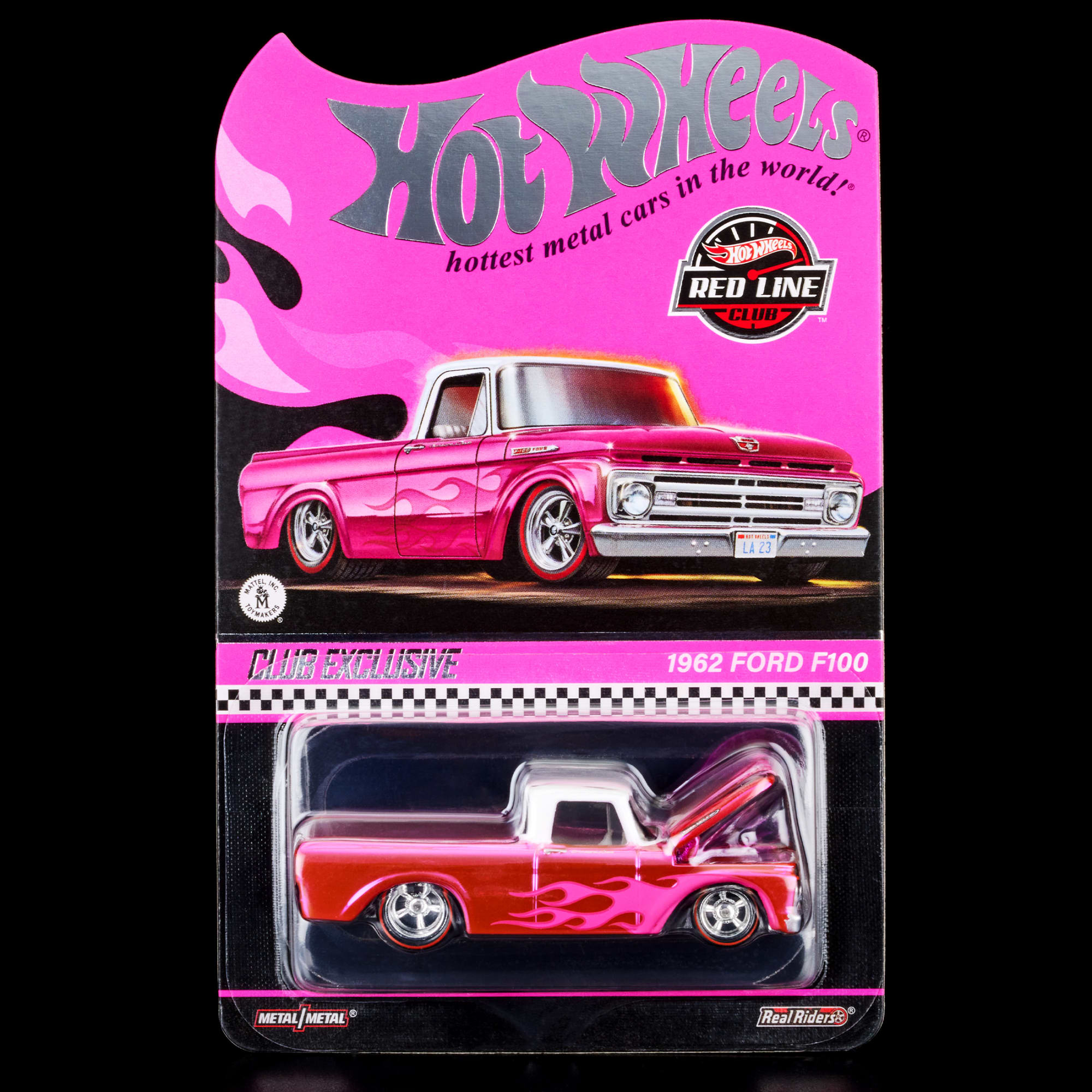 Hot Wheels RLC Exclusive Pink Edition 1962 Ford F100