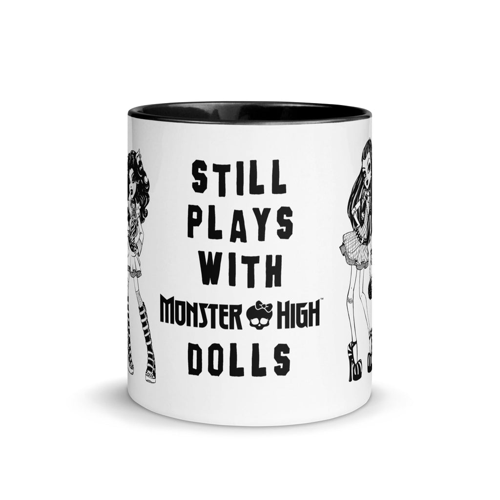 Monster High Still Plays with Monster High Dolls White Mug