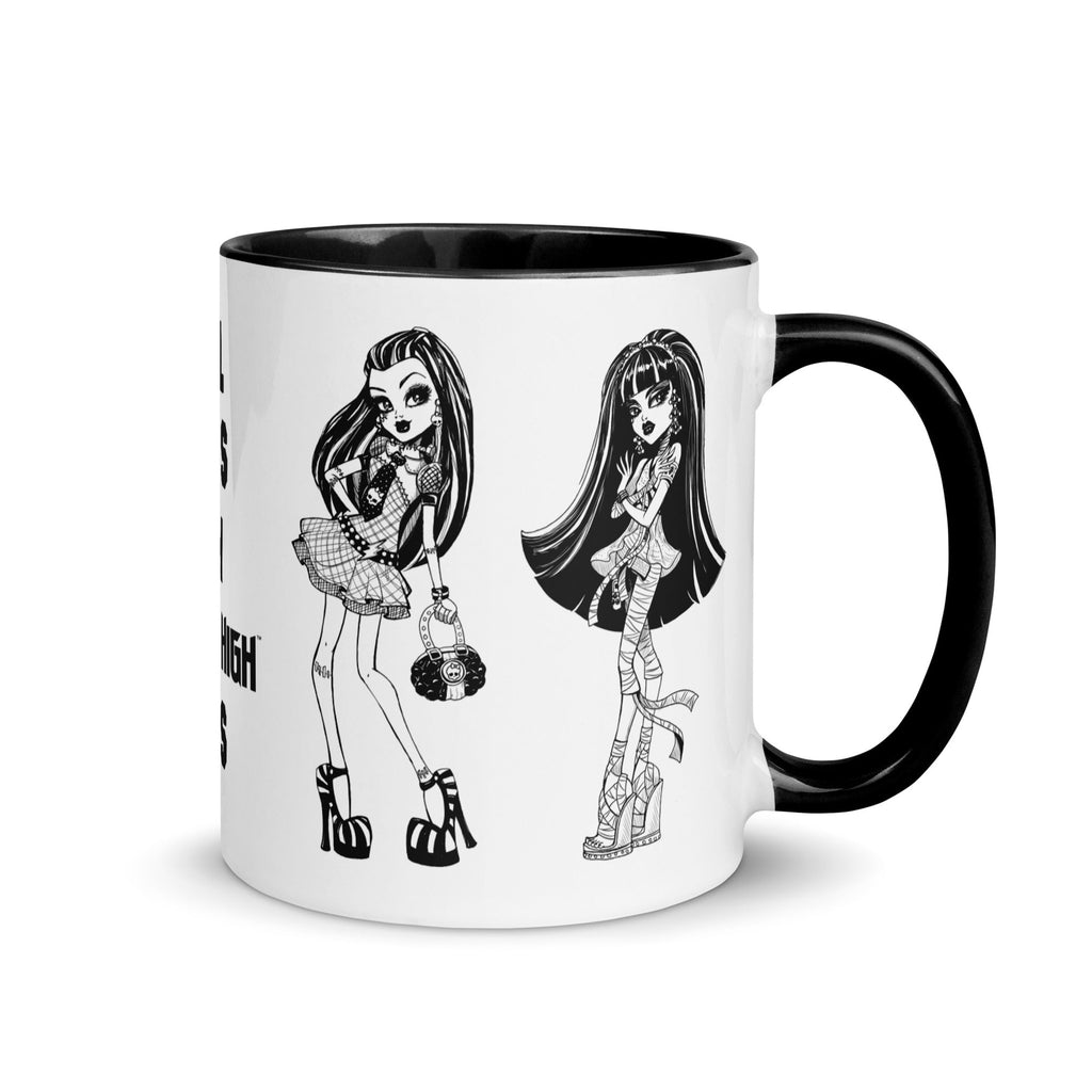 Monster High Still Plays with Monster High Dolls White Mug