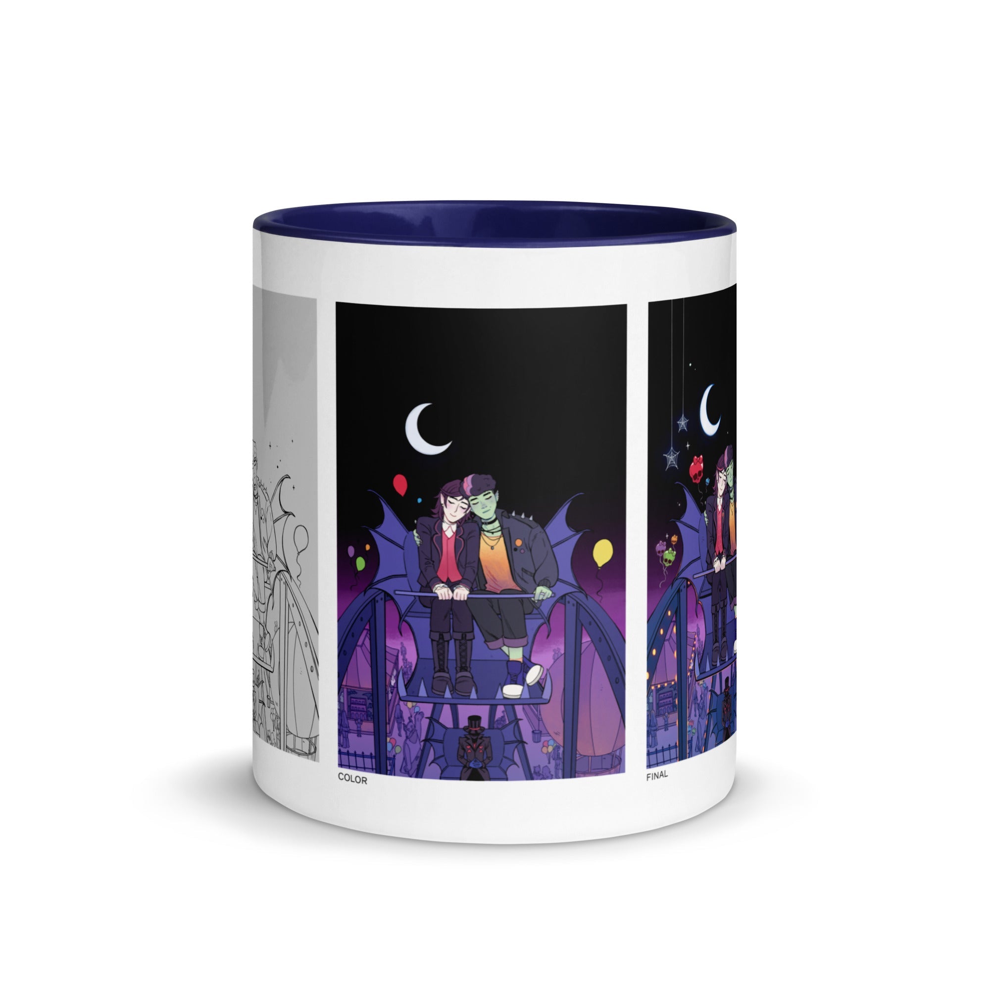 Monster High Pride Kieran & Spelldon White Mug