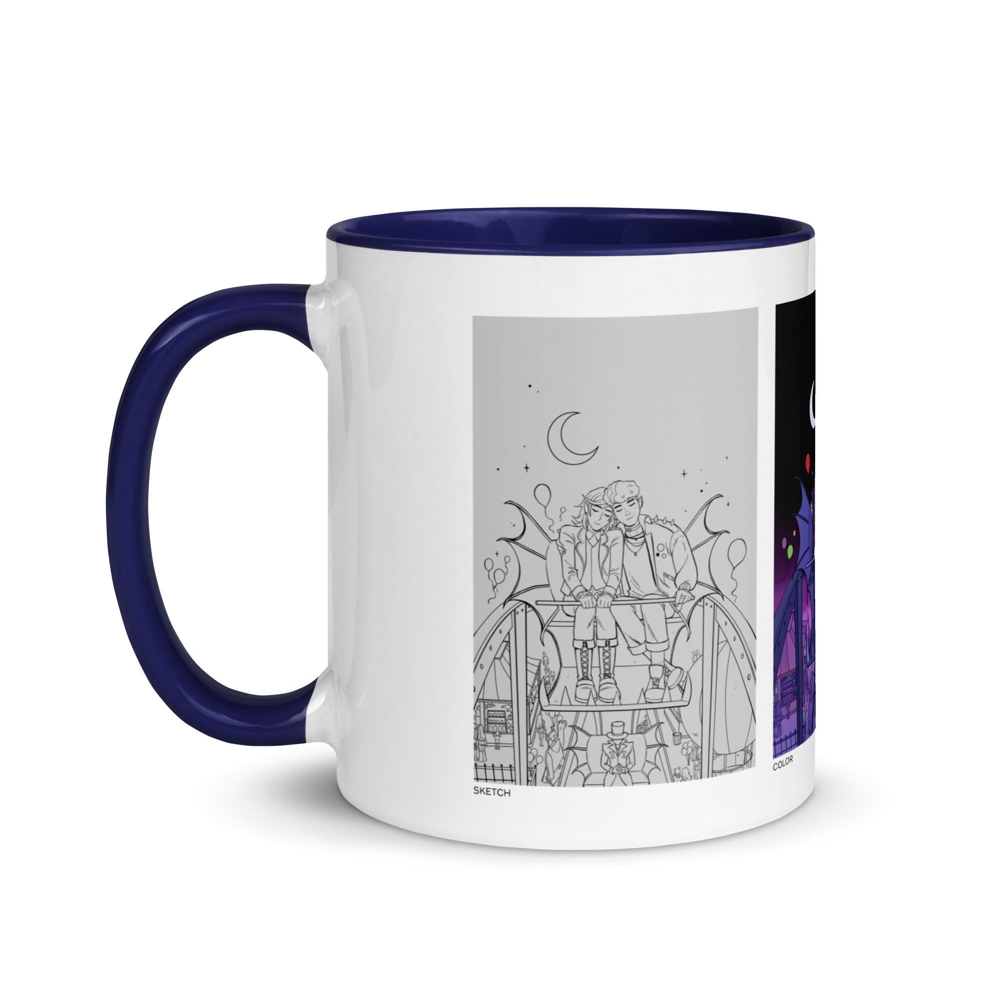 Monster High Pride Kieran & Spelldon White Mug